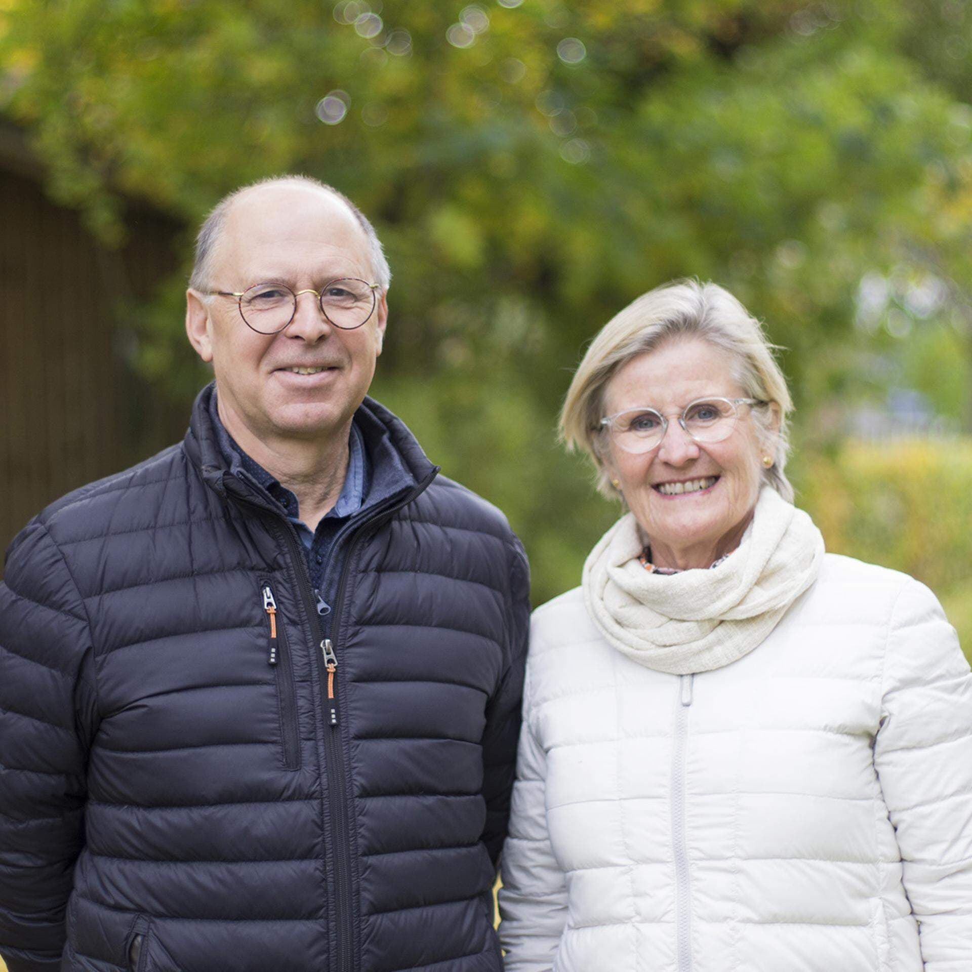 Nils Bacos och Cecilia Brunnström