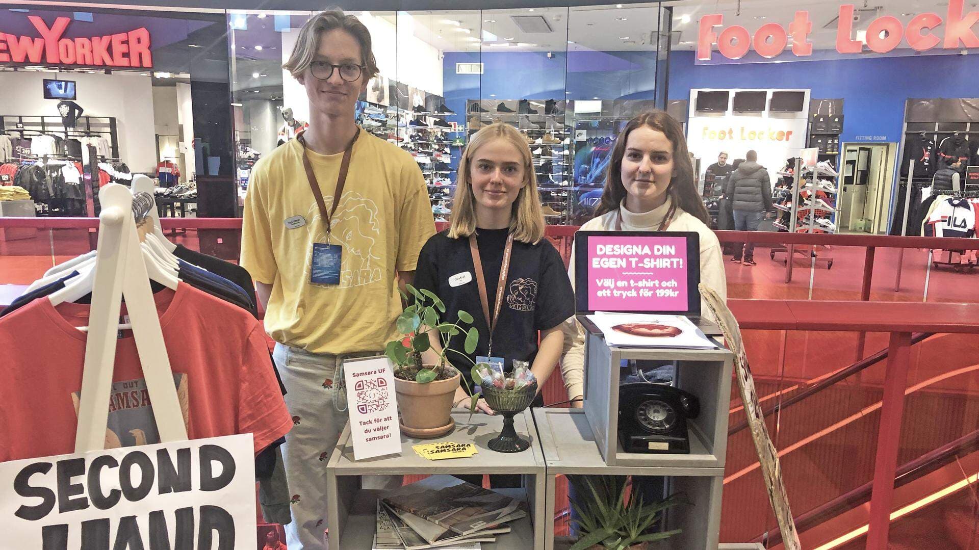Hugo Schwarz, Clara Kraft och Emma Axelsson