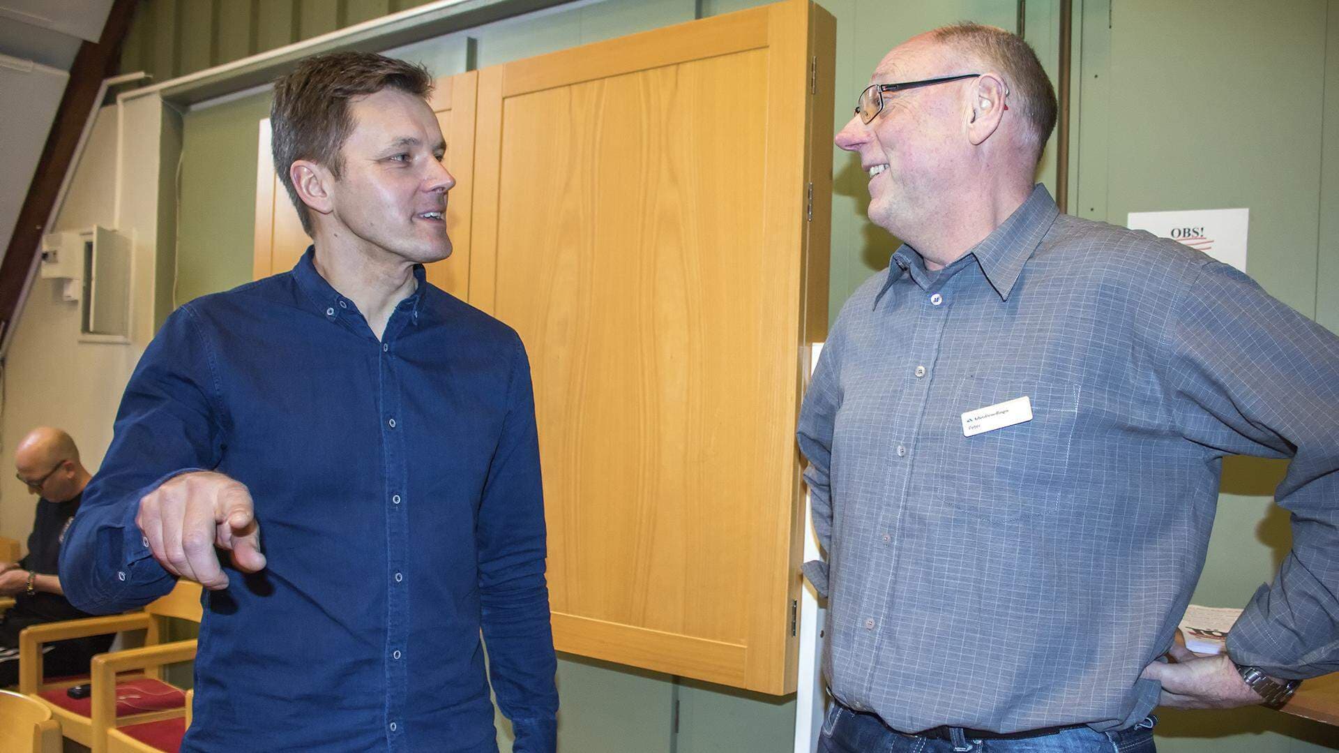 Johan Sturesson och Peter Nylander.