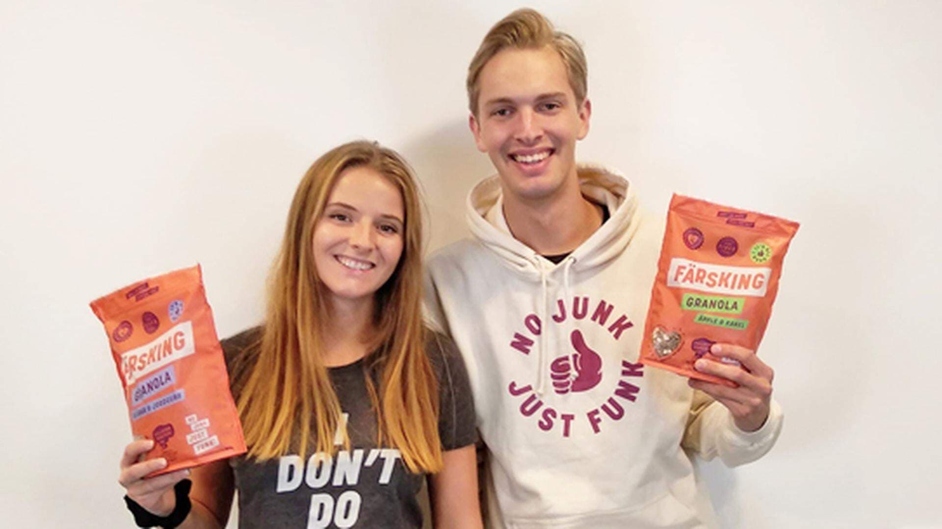 Amanda Larsson och Calle Rosengren