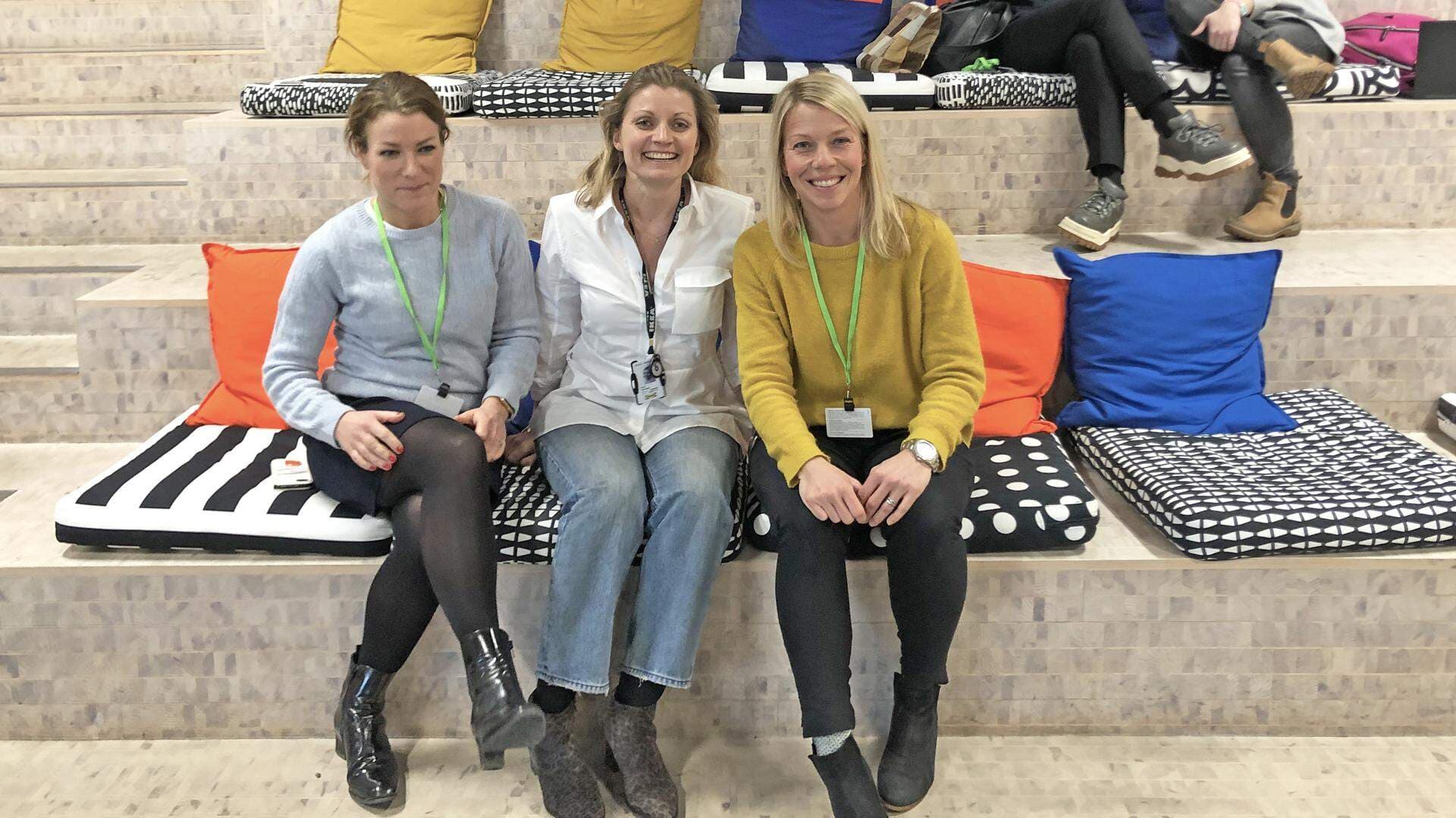 Marie Enhörning, Sara Paulsson och Carola Netterlid