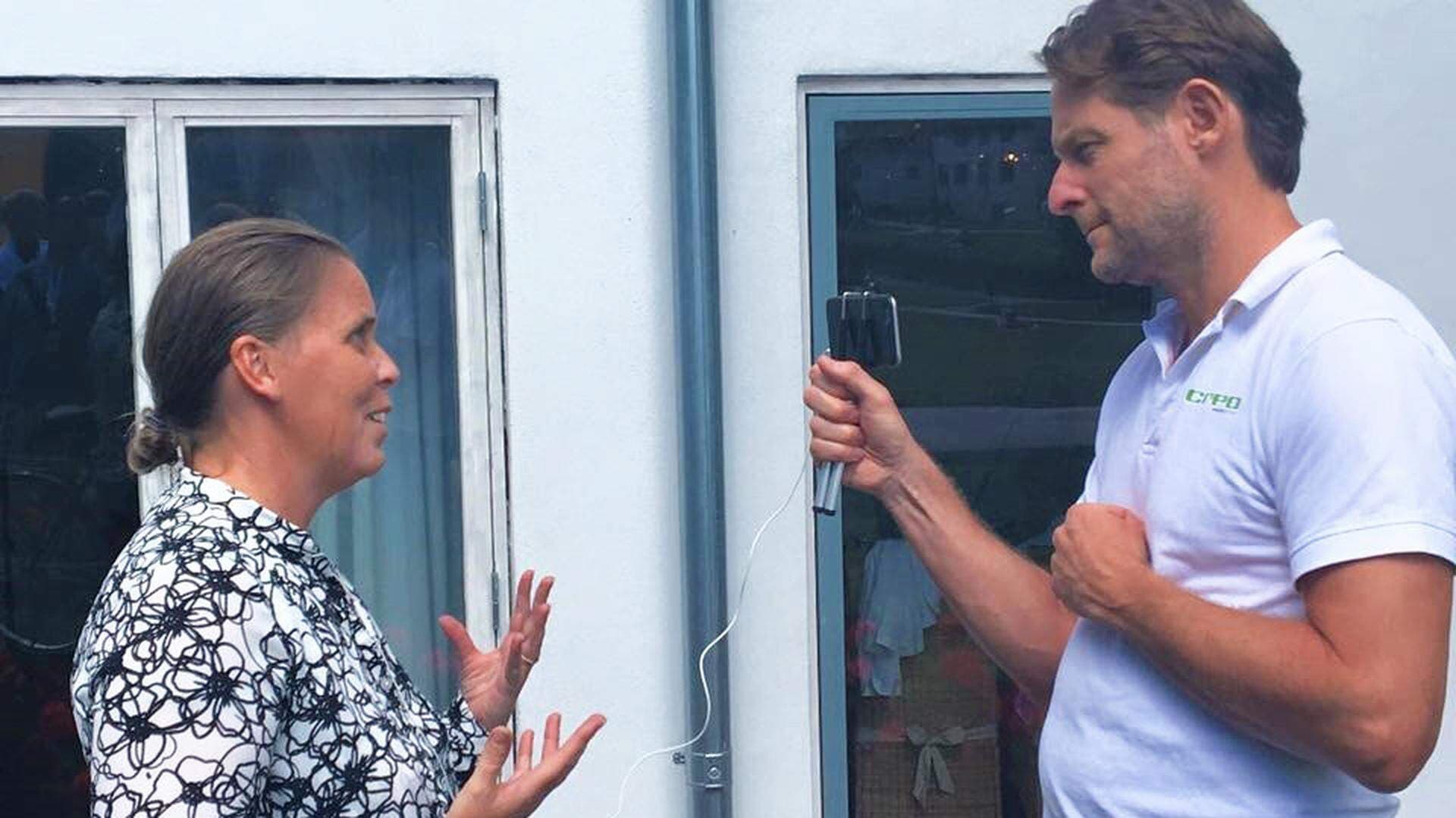 Intervju kring en sund byggbransch.