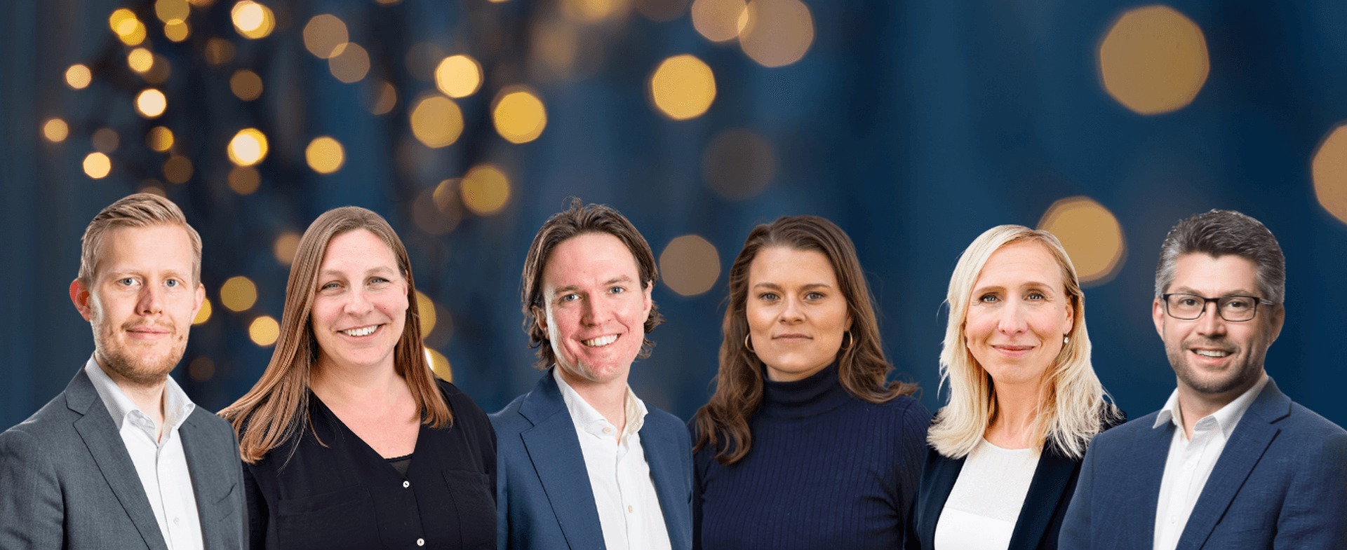 Erik Hultgren, Sophie Ståhle, Erik Ageberg, Sara Dahlberg, Kristina Björkander och Johan Dalén