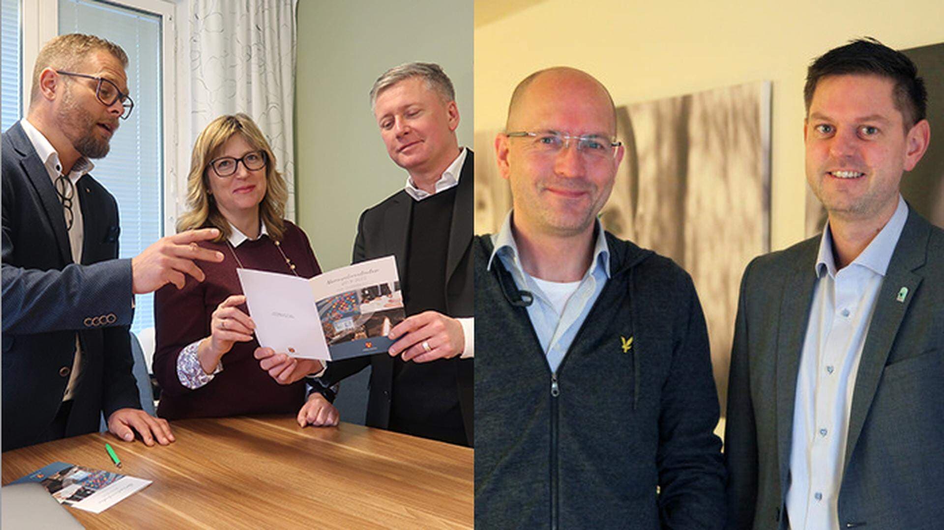 Johan Lundgren, Linda Allansson Wester, Thomas Carlsson, Henrik Lundblad och Nicklas Olsson.