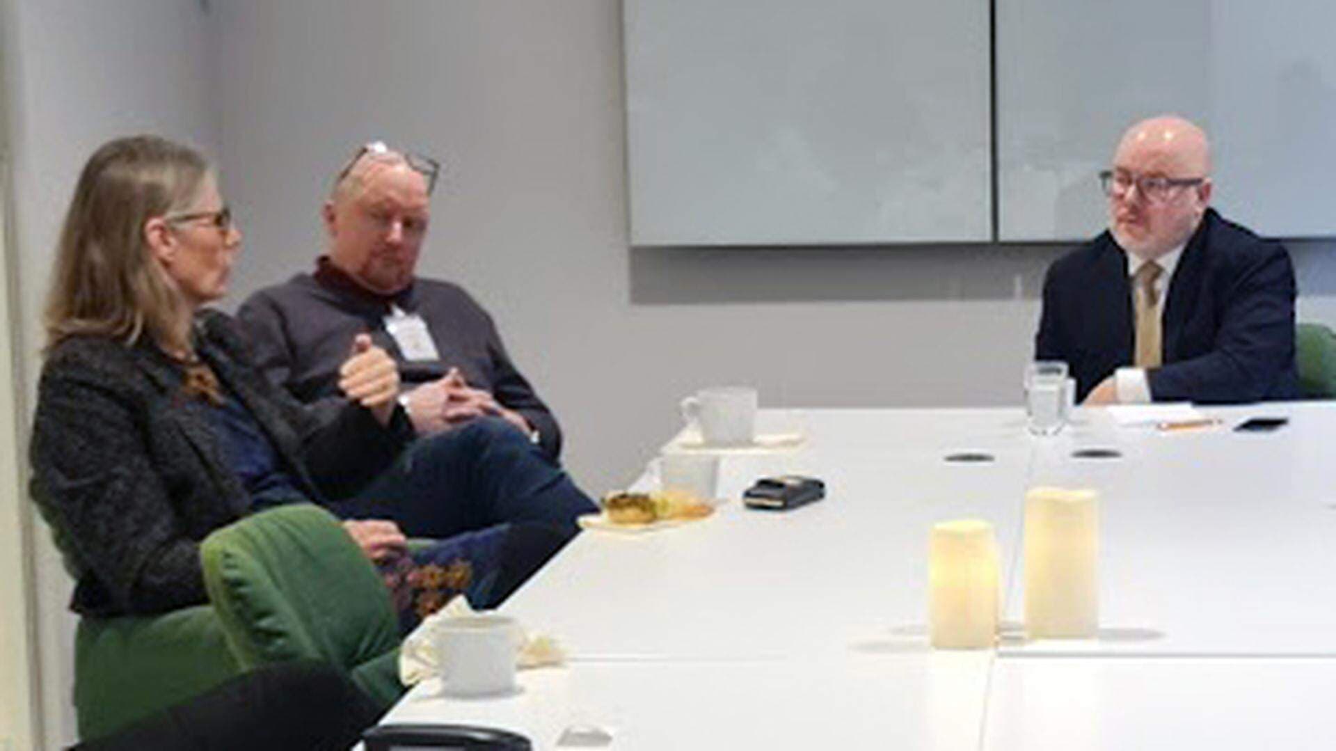 Jeanette Bohman och Sven-Olov Daunfeldt