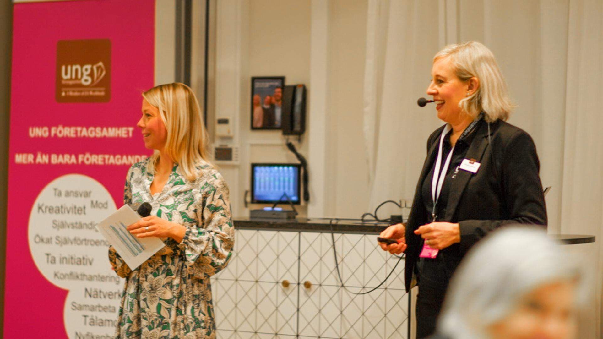 Carola Netterlid och Christina Chukman