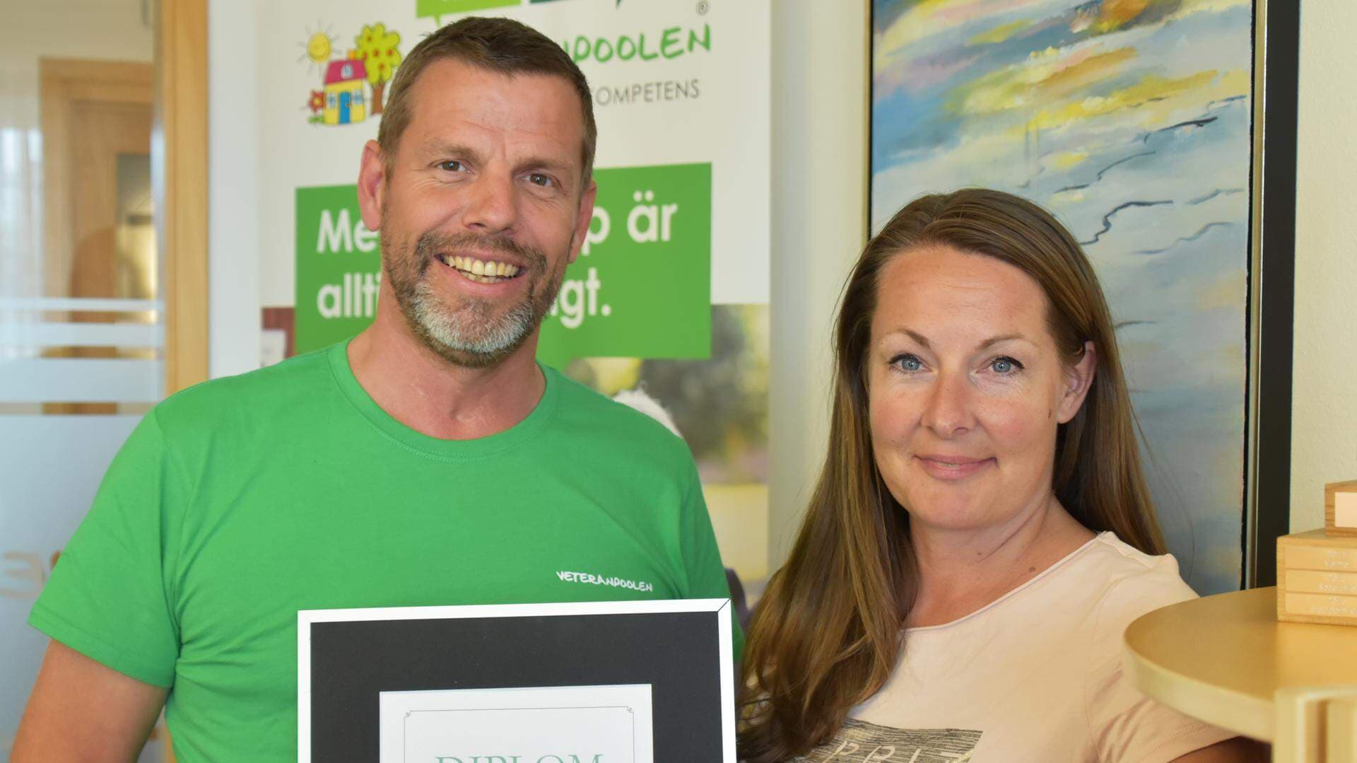 Rikard Thulin och Cecilia Hellke