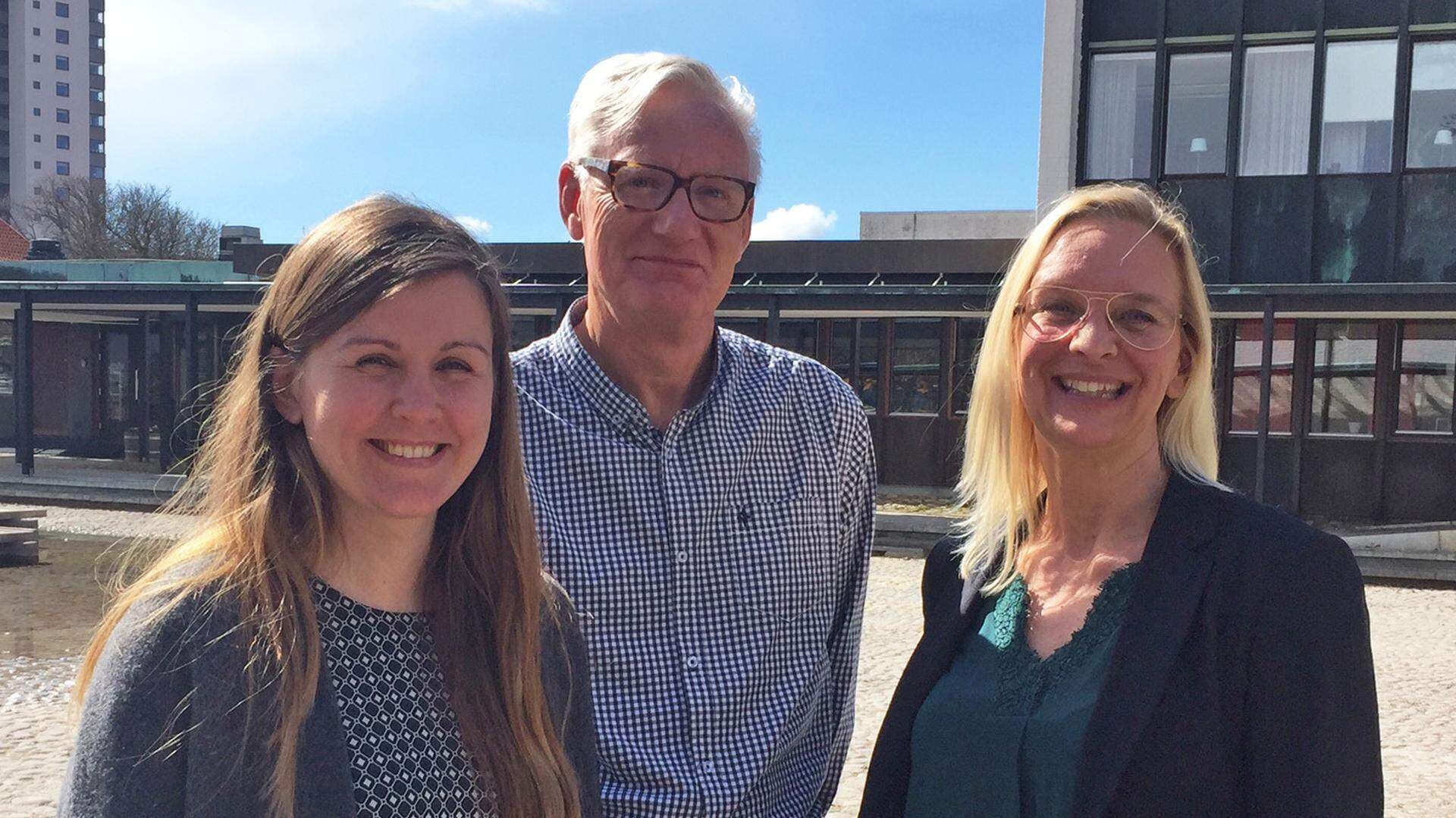 Josefin Marklund, Peter Nyström och Åsa Peyron Lundqvist.