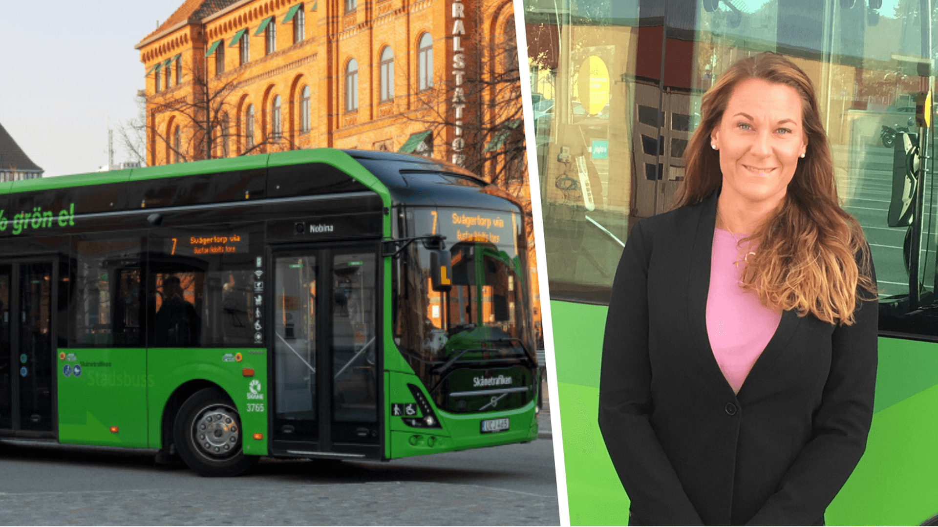 Buss och Linda Uddenäs