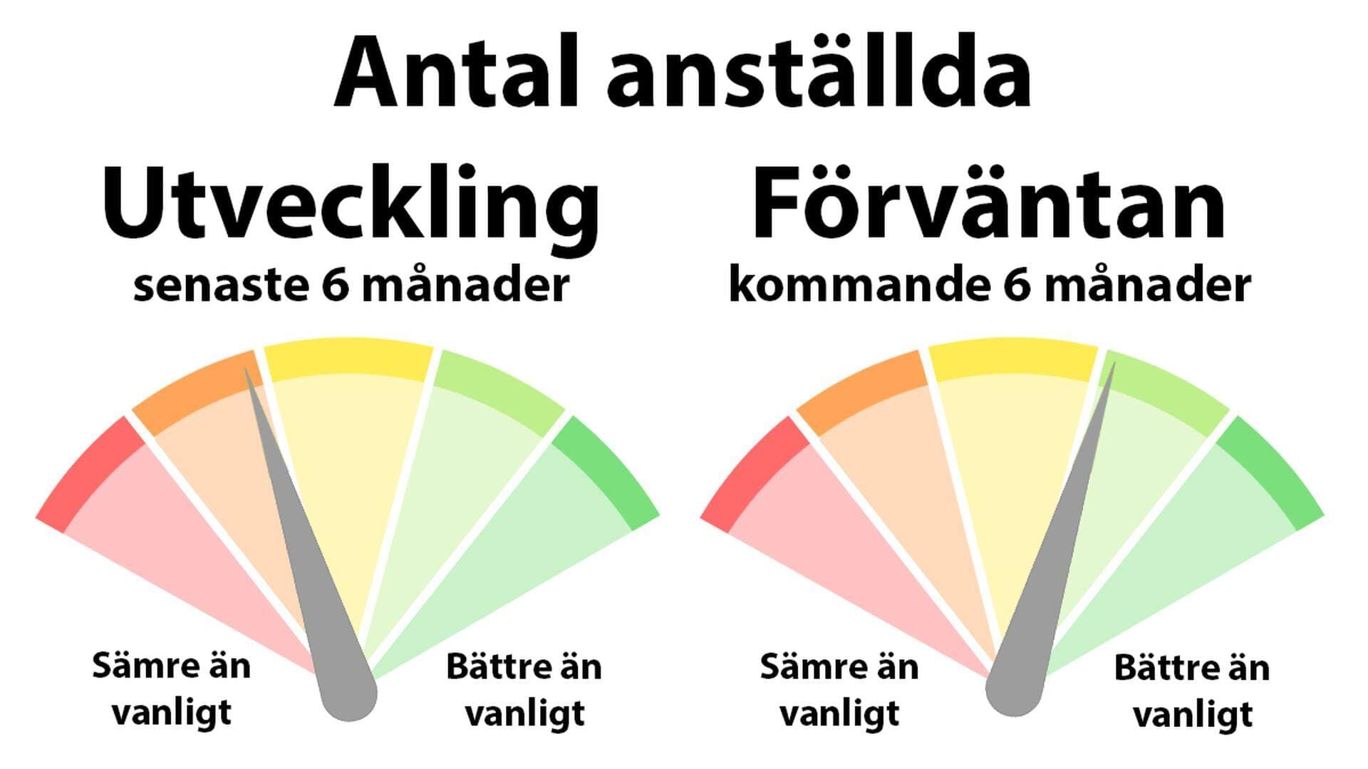 Diagram antal anställda