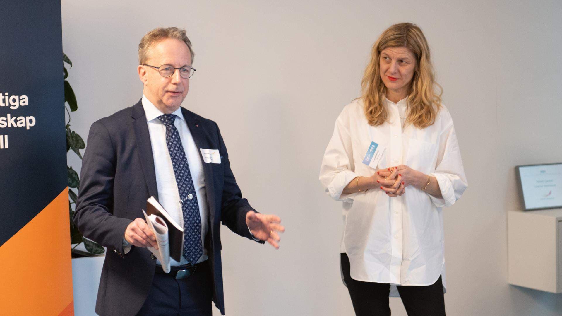 Per-Arne Håkansson och Louise Eklund