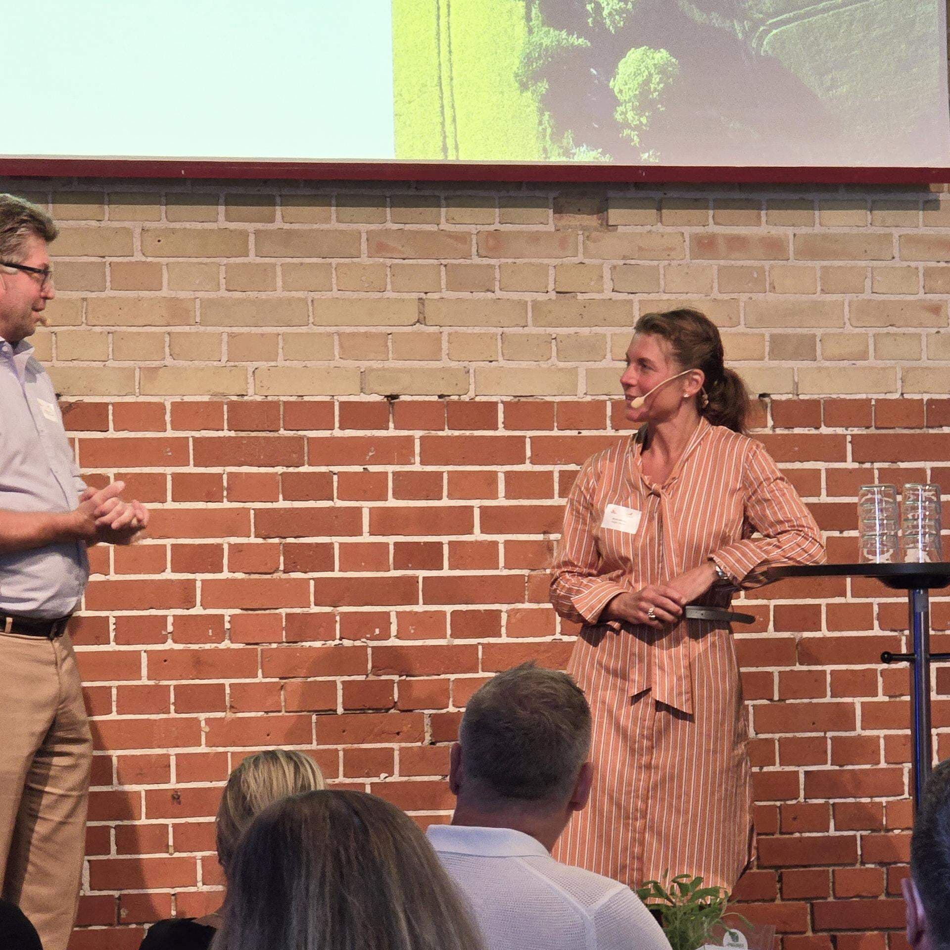 Johan Dalén och Anna Jähnke