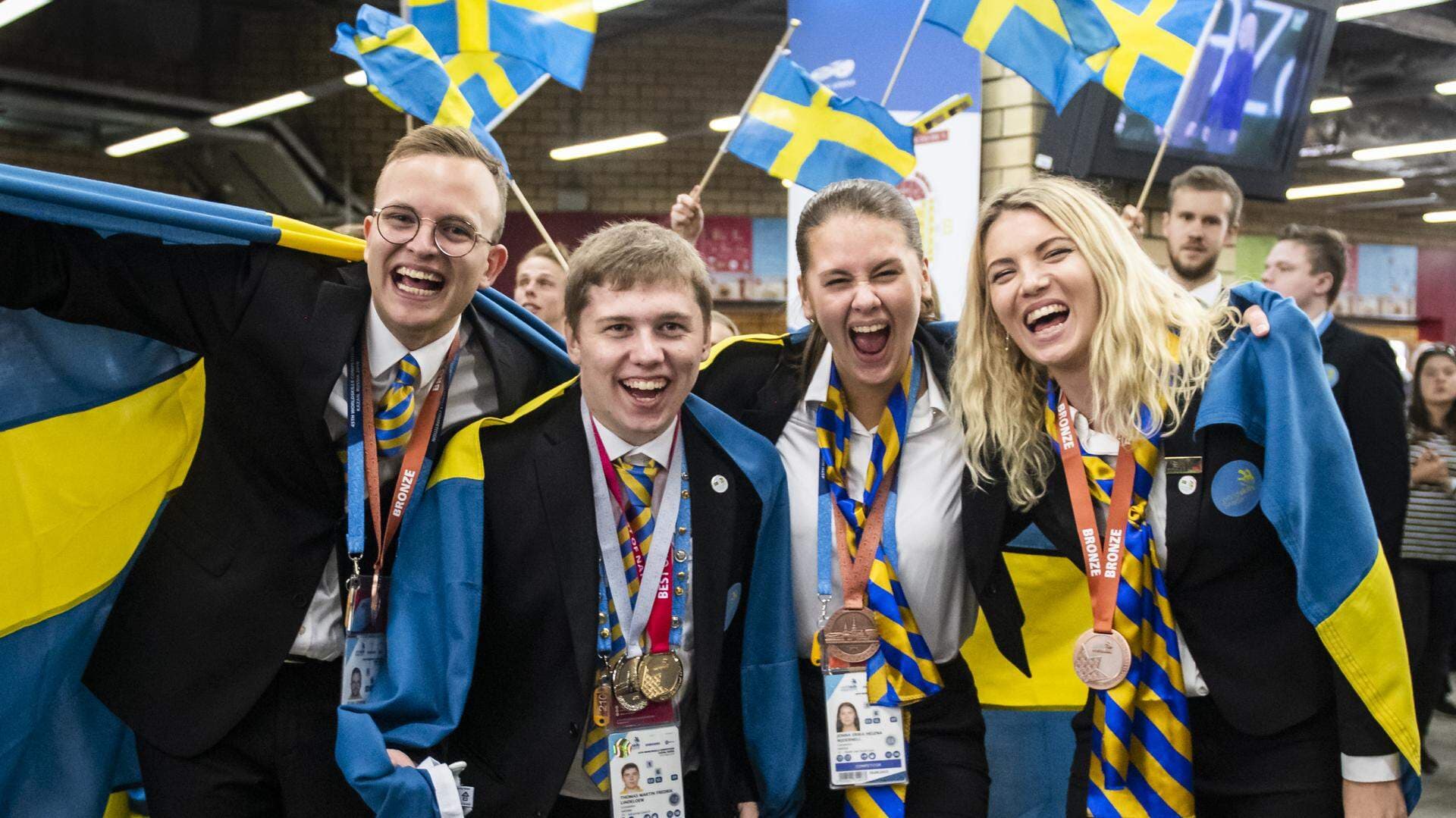 Skånska medaljer i Yrkes VM