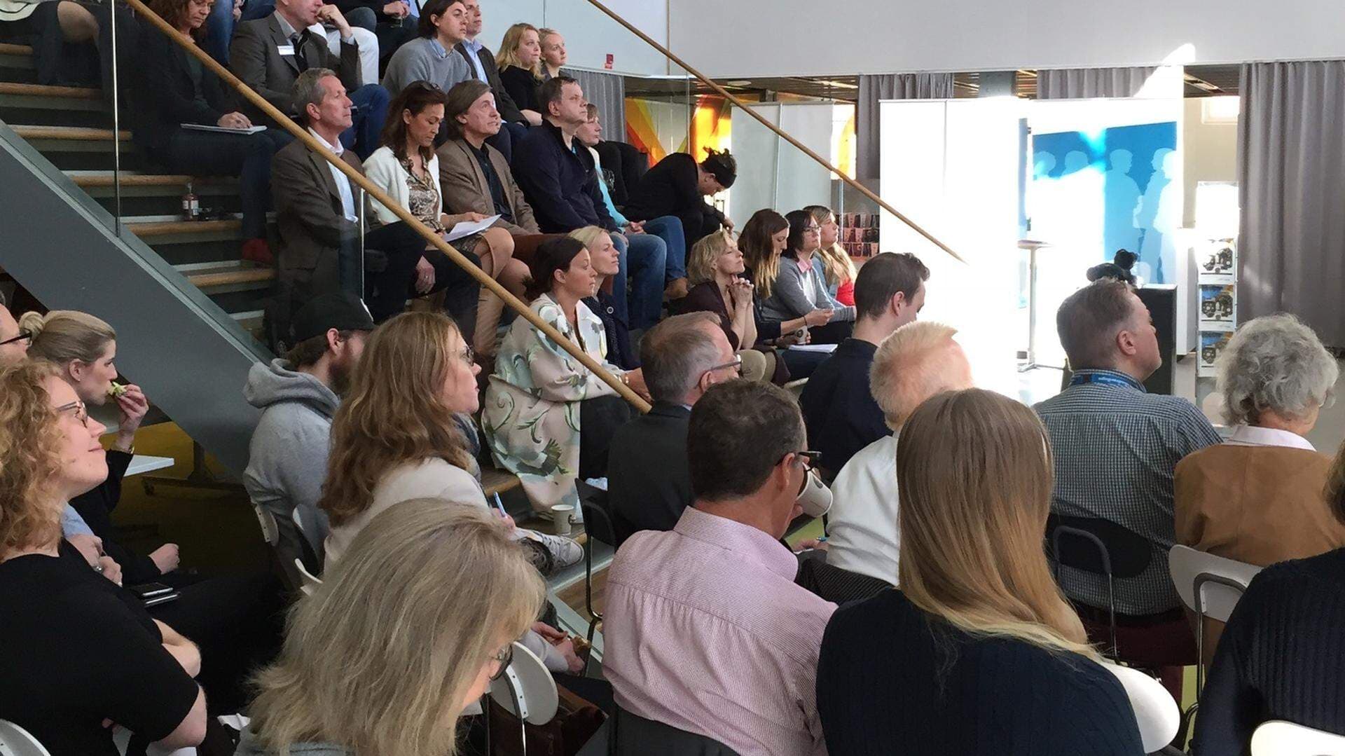 Deltagare vid seminariet om framtidens jobb