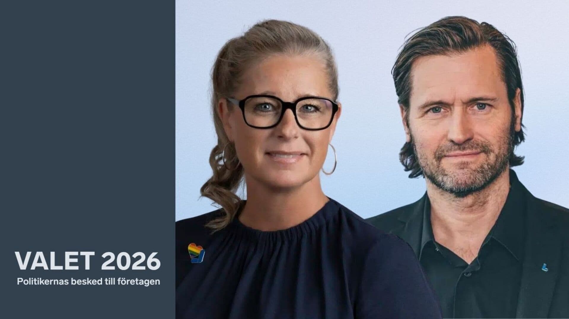 Martin Melin och Camilla Cederlöf