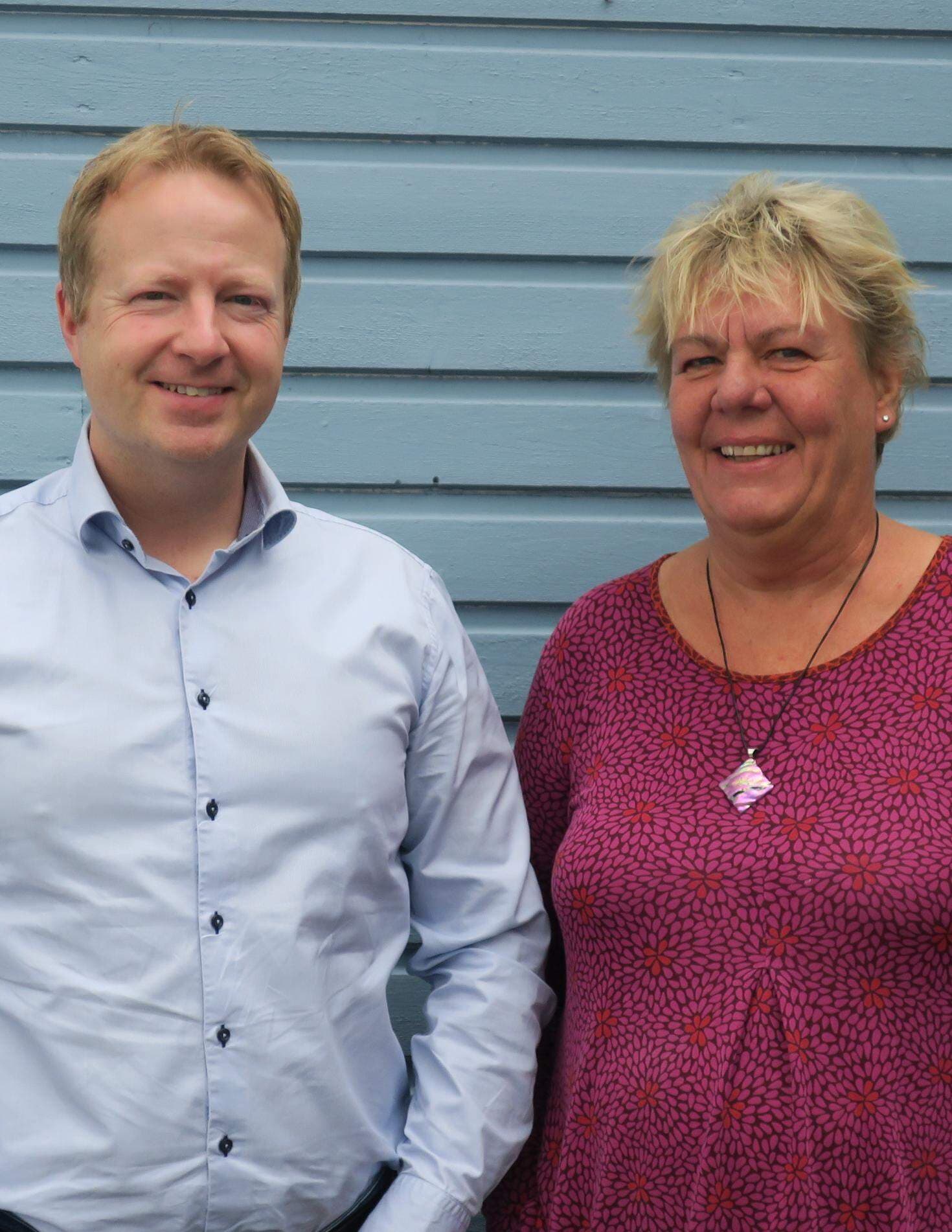 -Inom ett år ska vi ha fem förskolor i Nyköping, förklarar Solveig Sunnebo och Tomas Norlén.