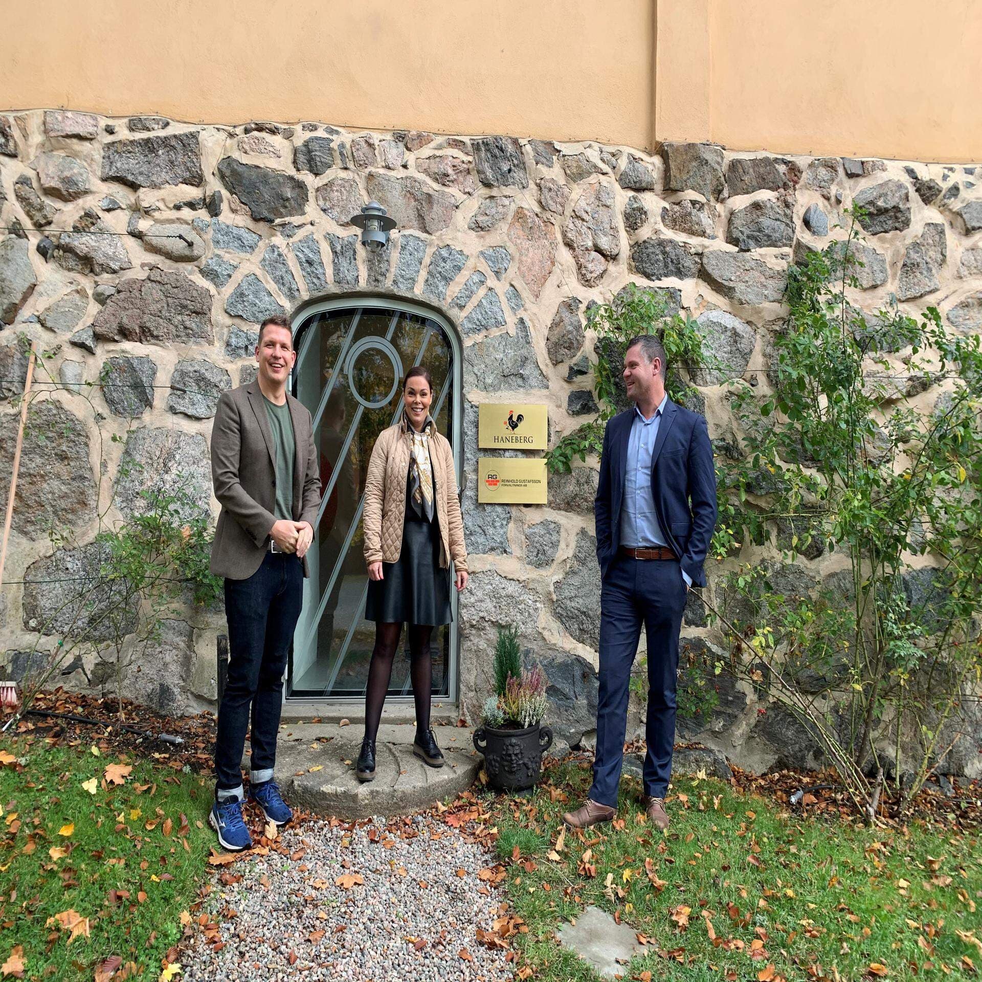 Anders Kruhsberg, Sofia Sjöström och Jens Lord.