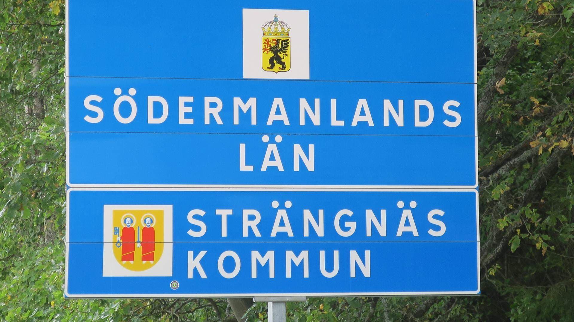 Vägskylt Strängnäs kommun