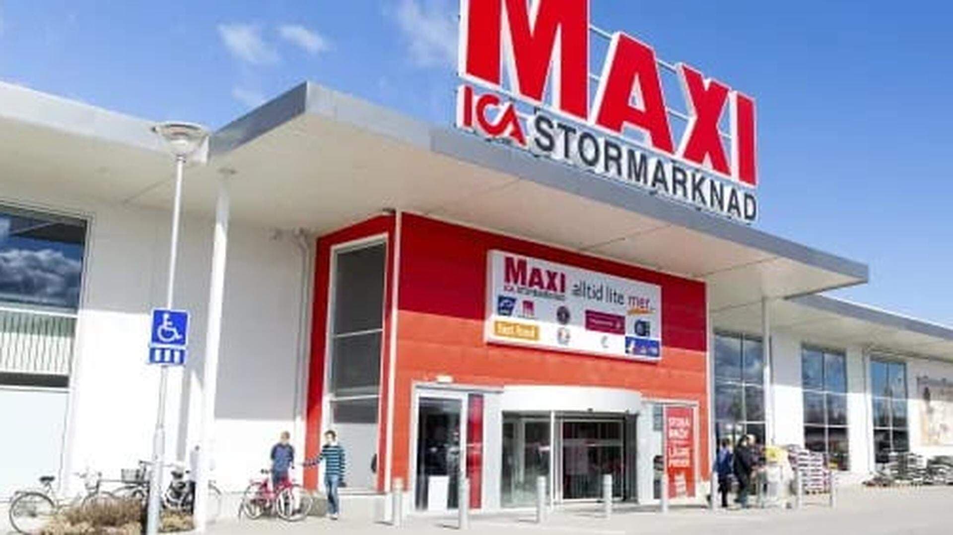 Entrébild på Ica Maxi Stormarknad
