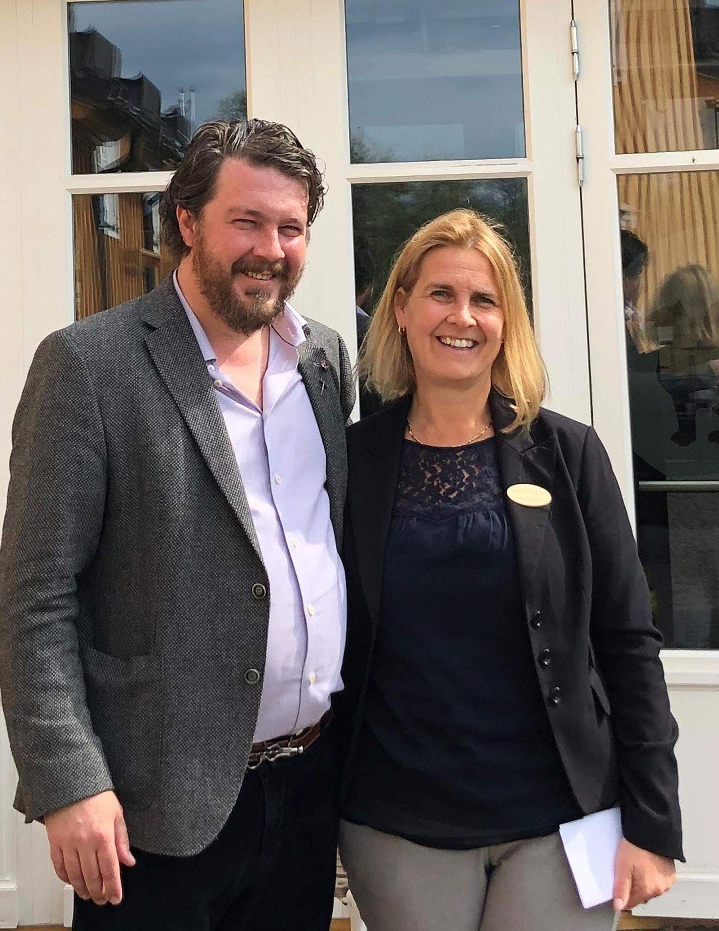 Fredrik Åström o Camilla Winte