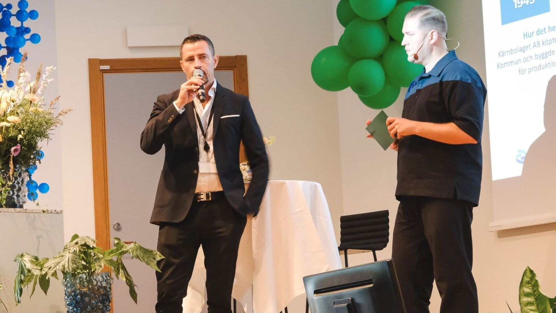 Johan Carlsson, platschef för Pfizers bioteknikanläggning i Strängnäs.