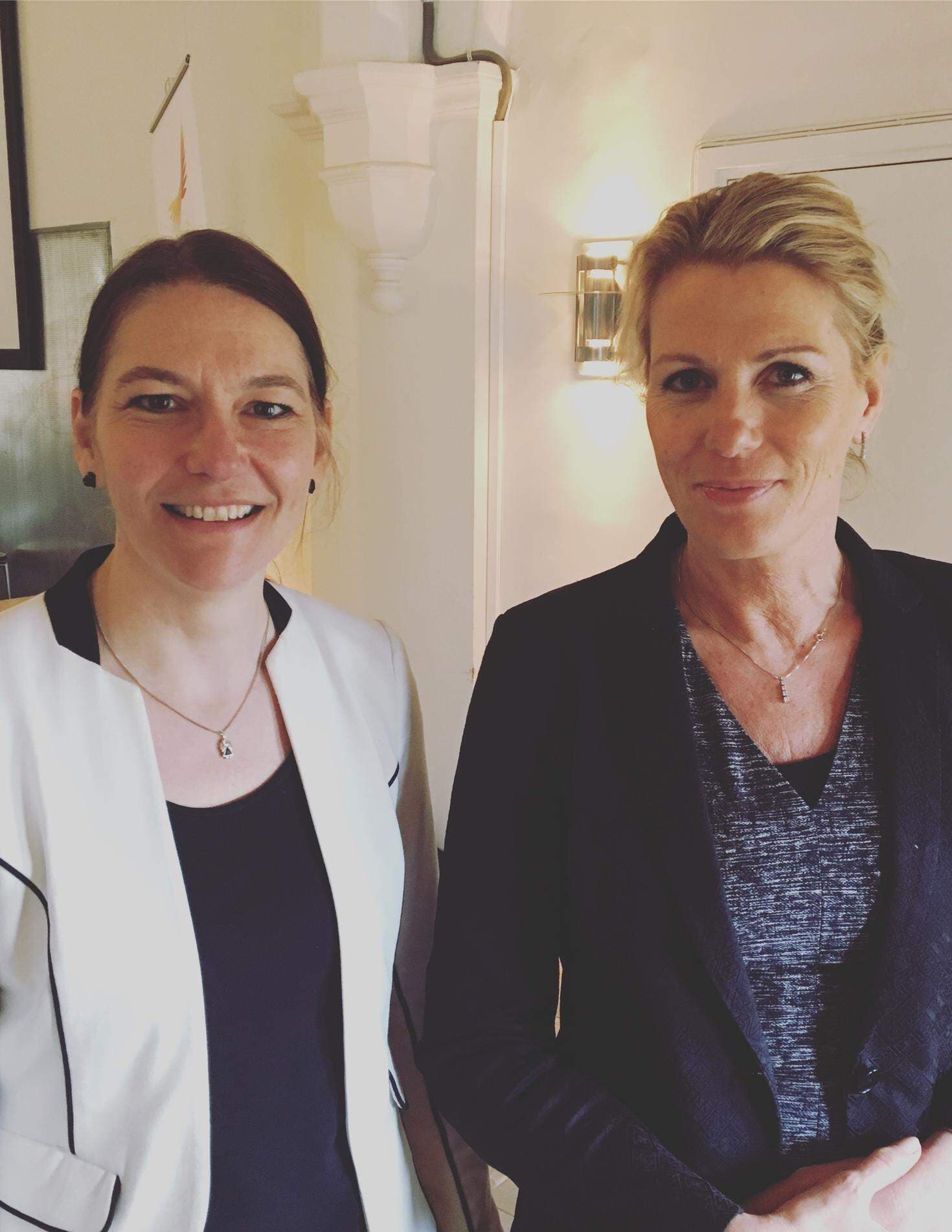 Ulrika Mandell och Helena Anderberg