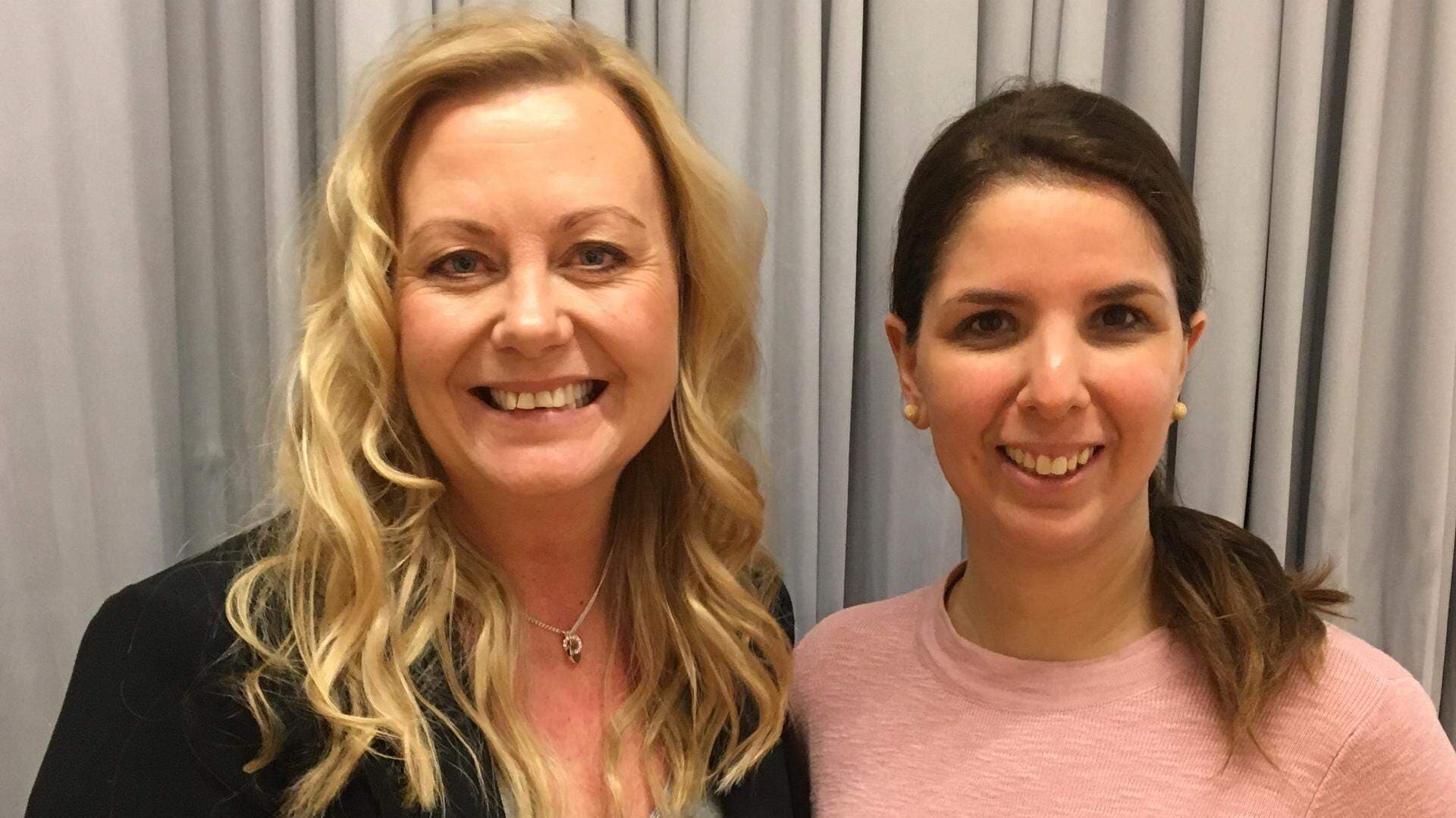 Nina Rönnberg och Nassim Nyholm