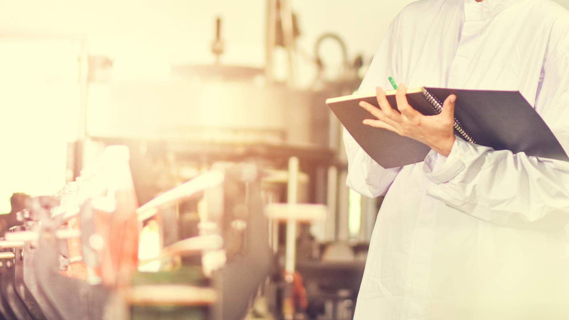 Kontrollant i livsmedelsproduktion