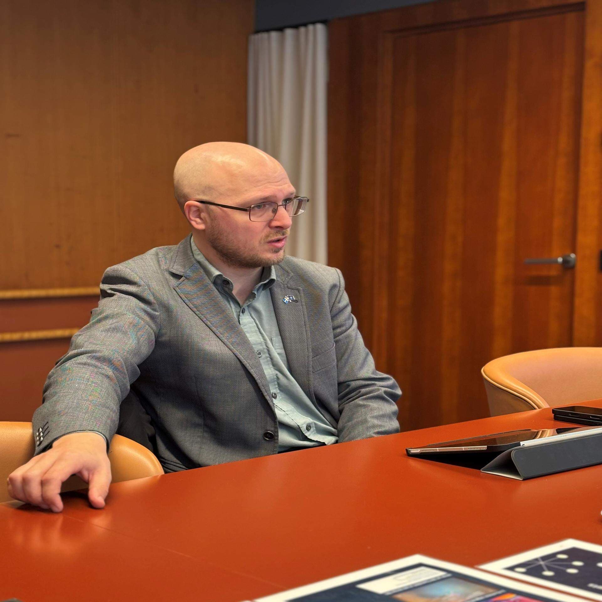 Riksdagsledamot Erik Ottoson (M)