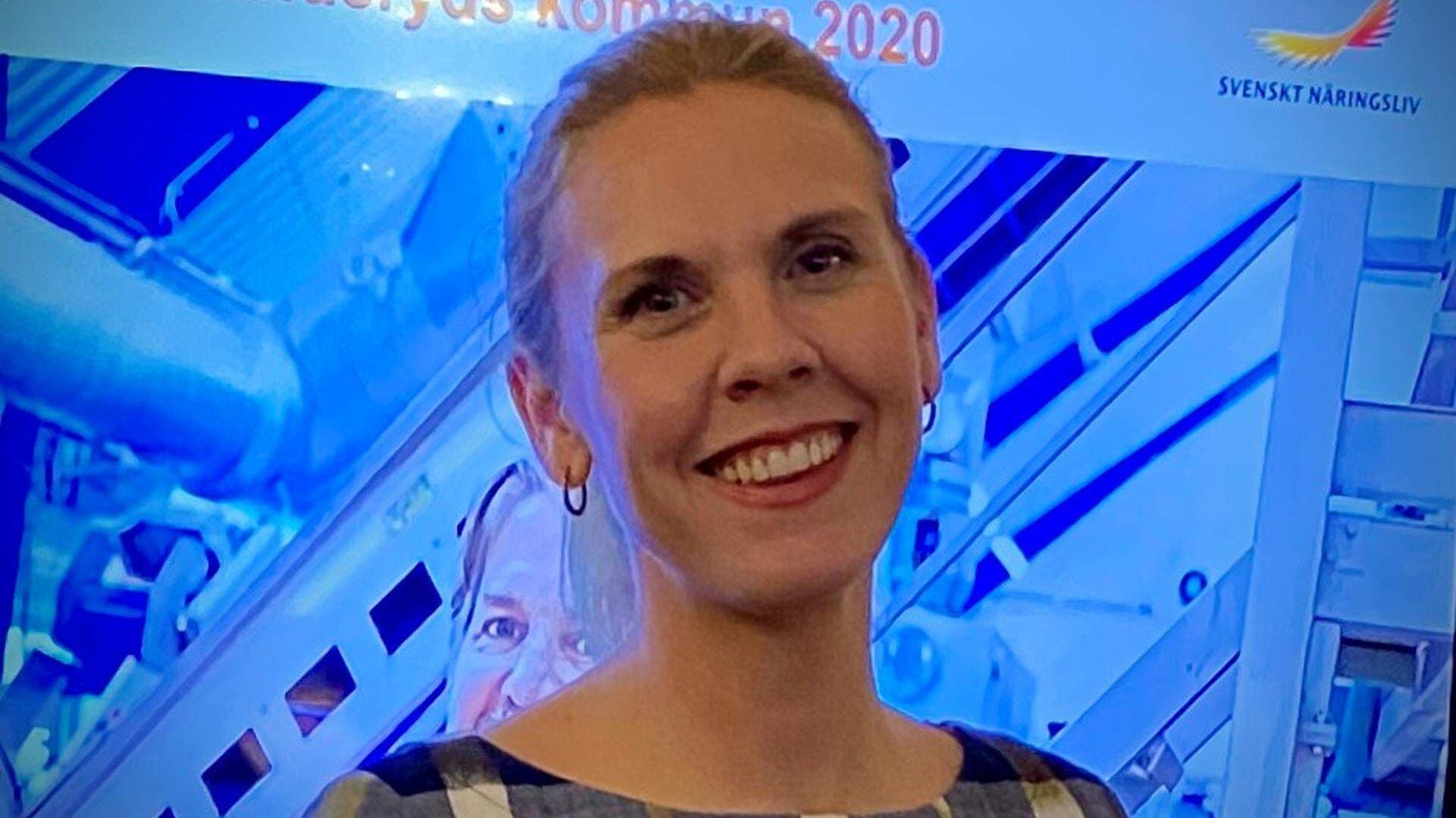 Lina Pennlert, näringslivsstrateg i Danderyds kommun