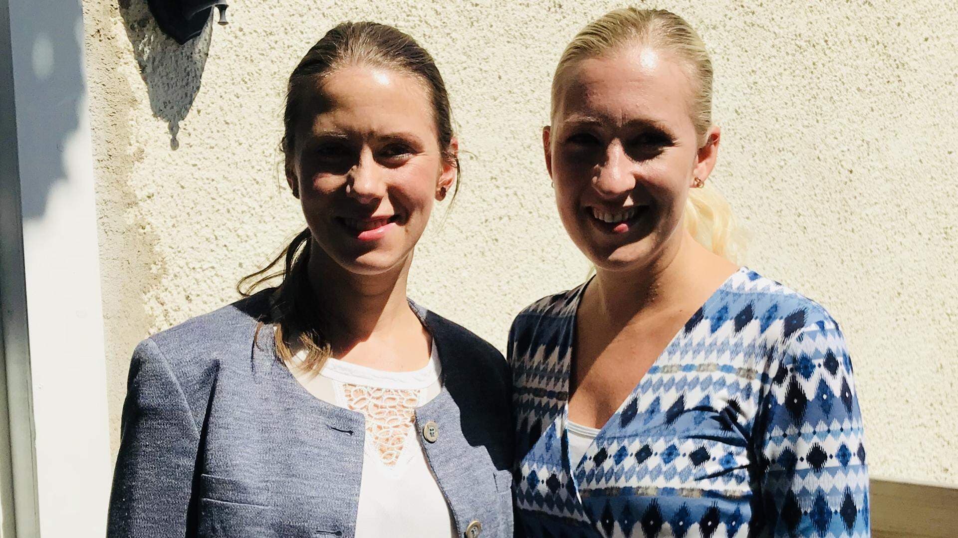 Caroline Arenander och Sofia Tingåker