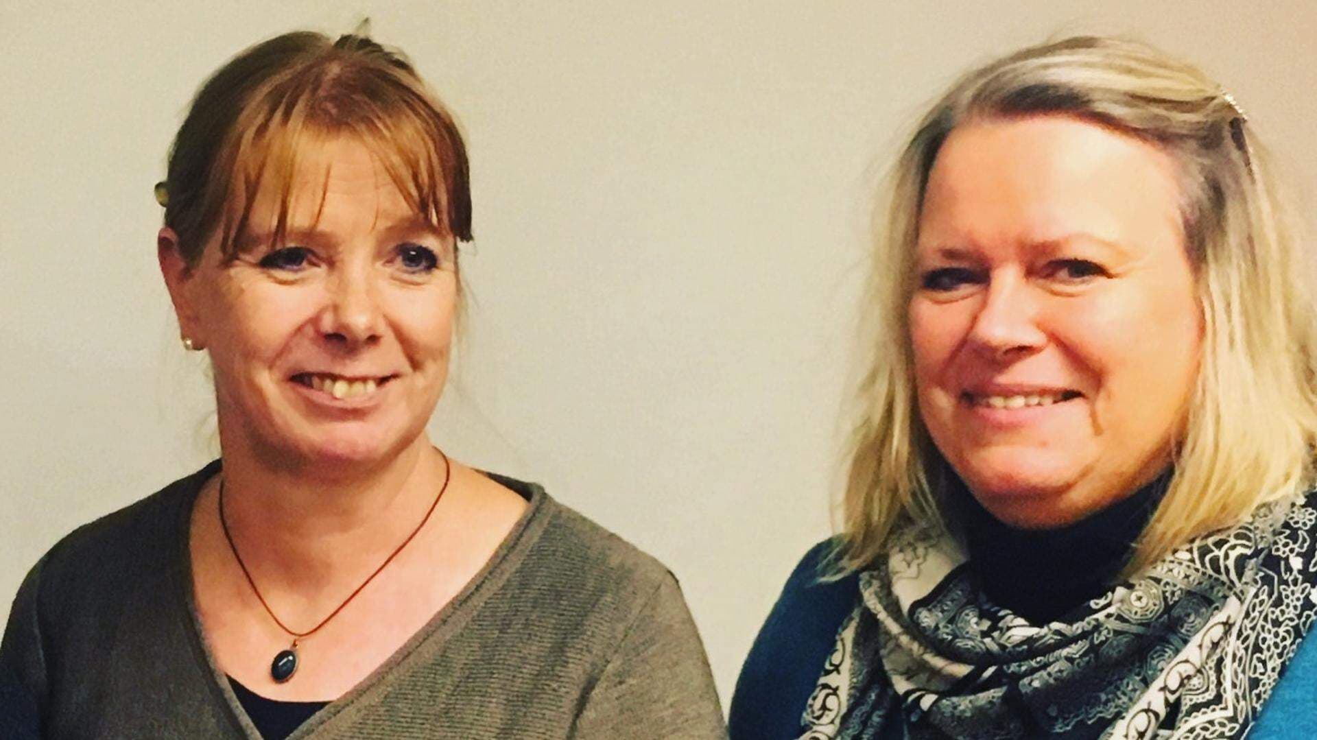 Jaana Tilles och Ann-Christine Furustrand