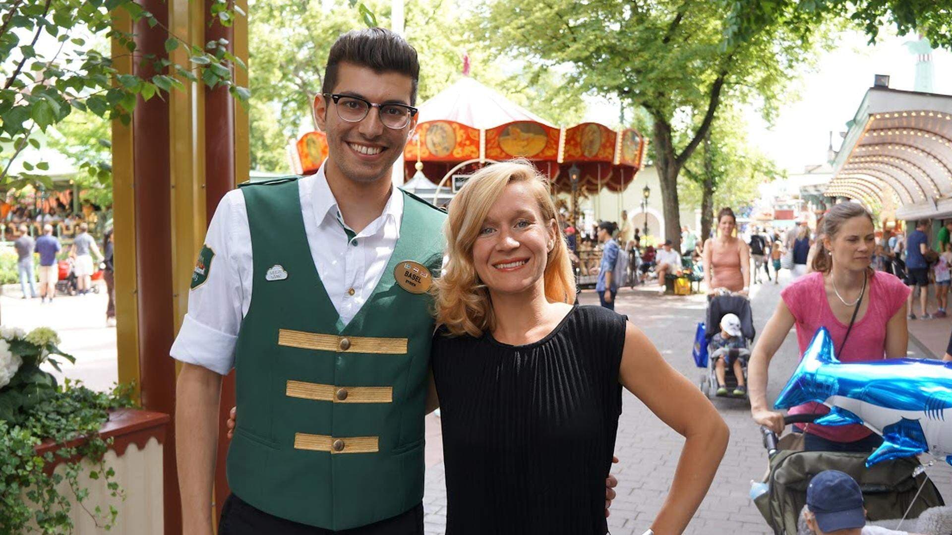 Både entré-värd Basel Elias och HR-chef Ida Troive tycker att sommaren varit fantastiskt rolig och lärorik.