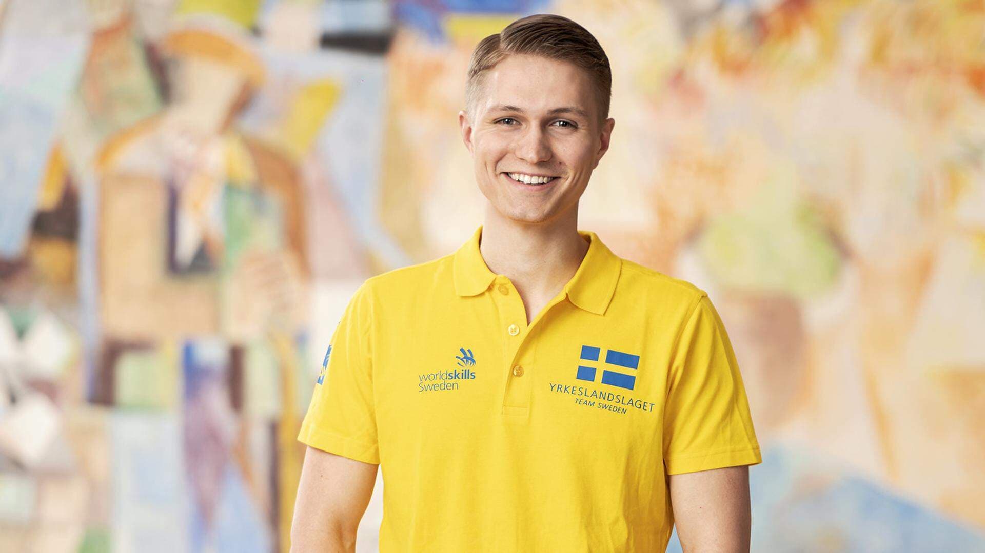 Love Dahl, Sveriges representanter Yrkes-VM och tävlar inom kategorin kock.