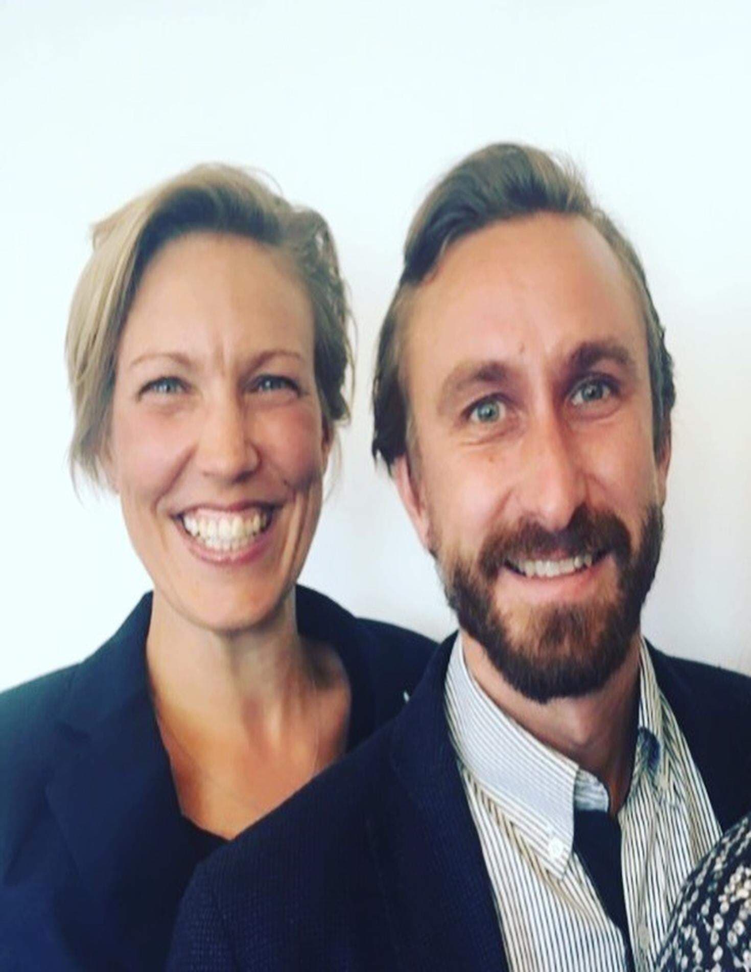 Annika Bröms och Olle Nylund