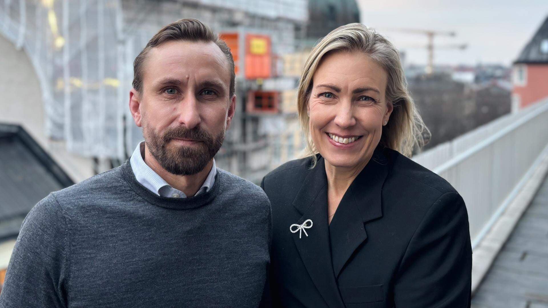 Annika Bröms och Olle Karstorp