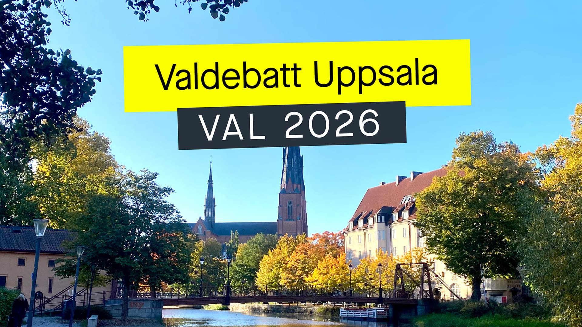 Valdebatt i Uppsala
