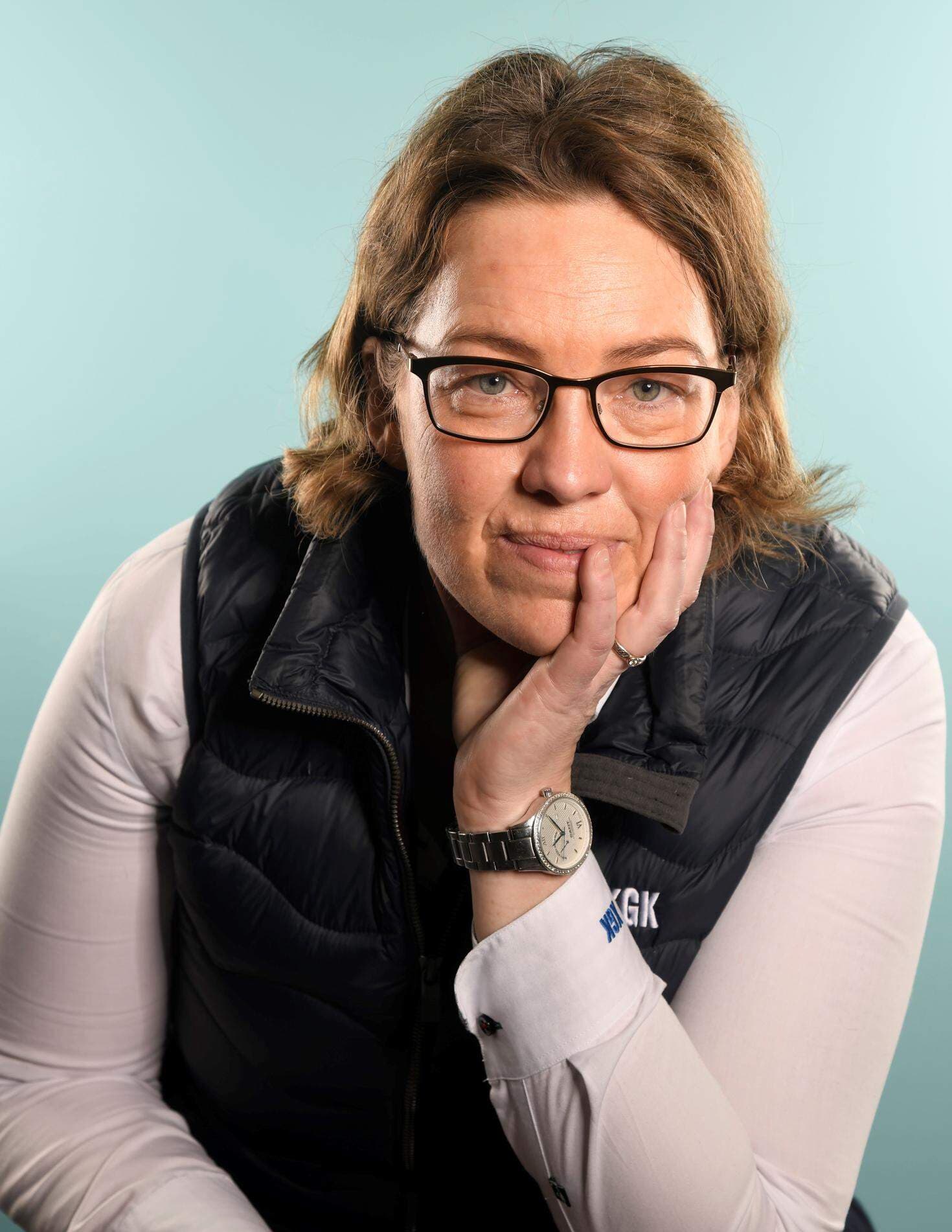 Porträtt på Malin Möller