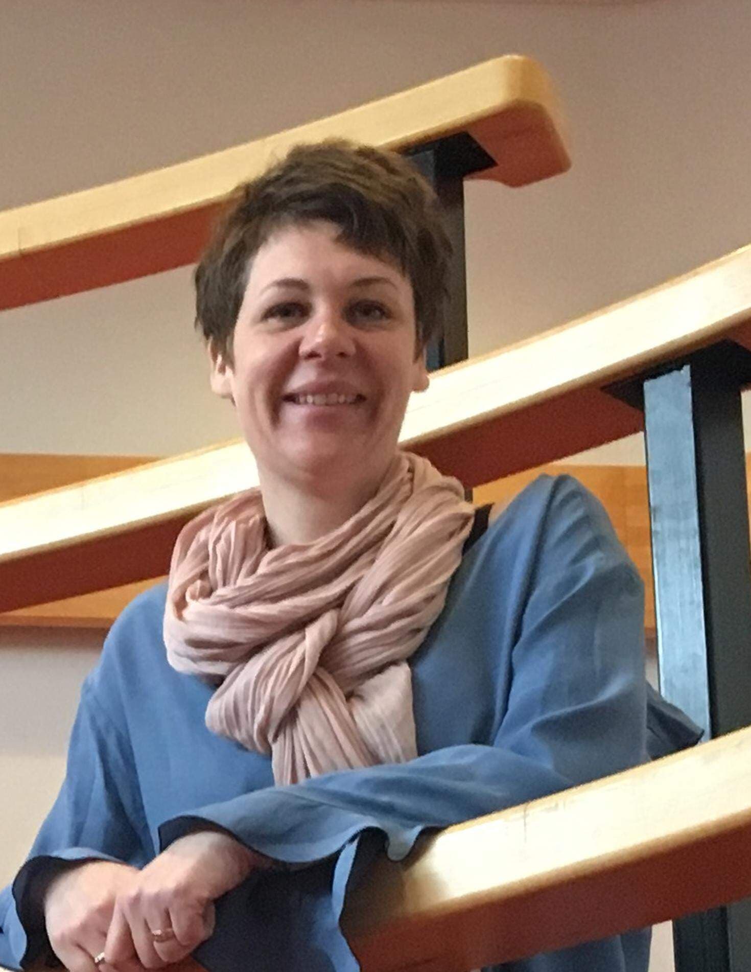 Sara Brännström på teatern på Green innovation Park