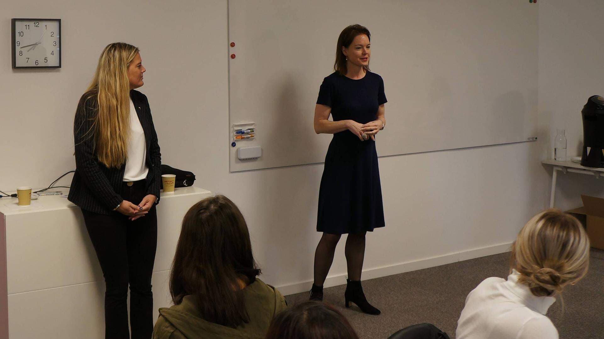 Sofi Layian och Anna-Lena Holmström