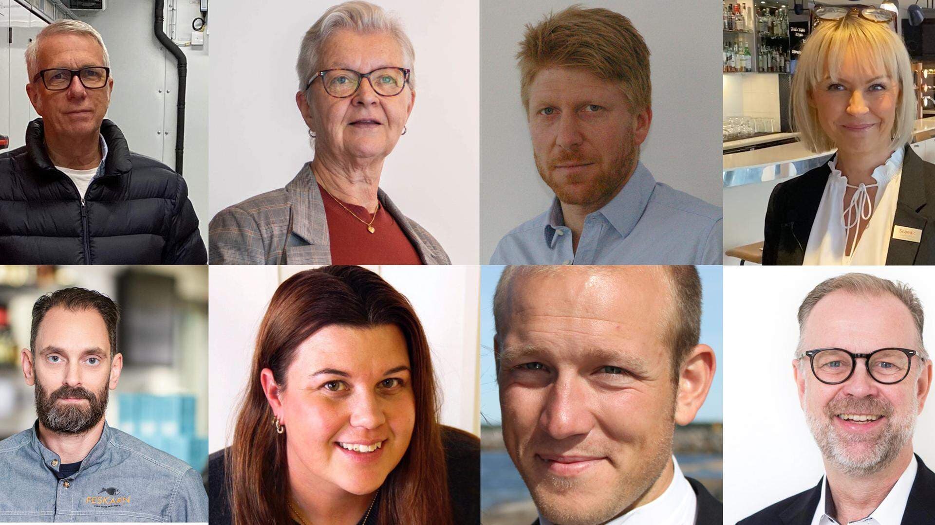 Richard Johnson, Bitte Ljungström, Anders Hedberg, Sophie Helin, Michael Prising, Jennie Edenby, John Strand, Mikael Ljungström
