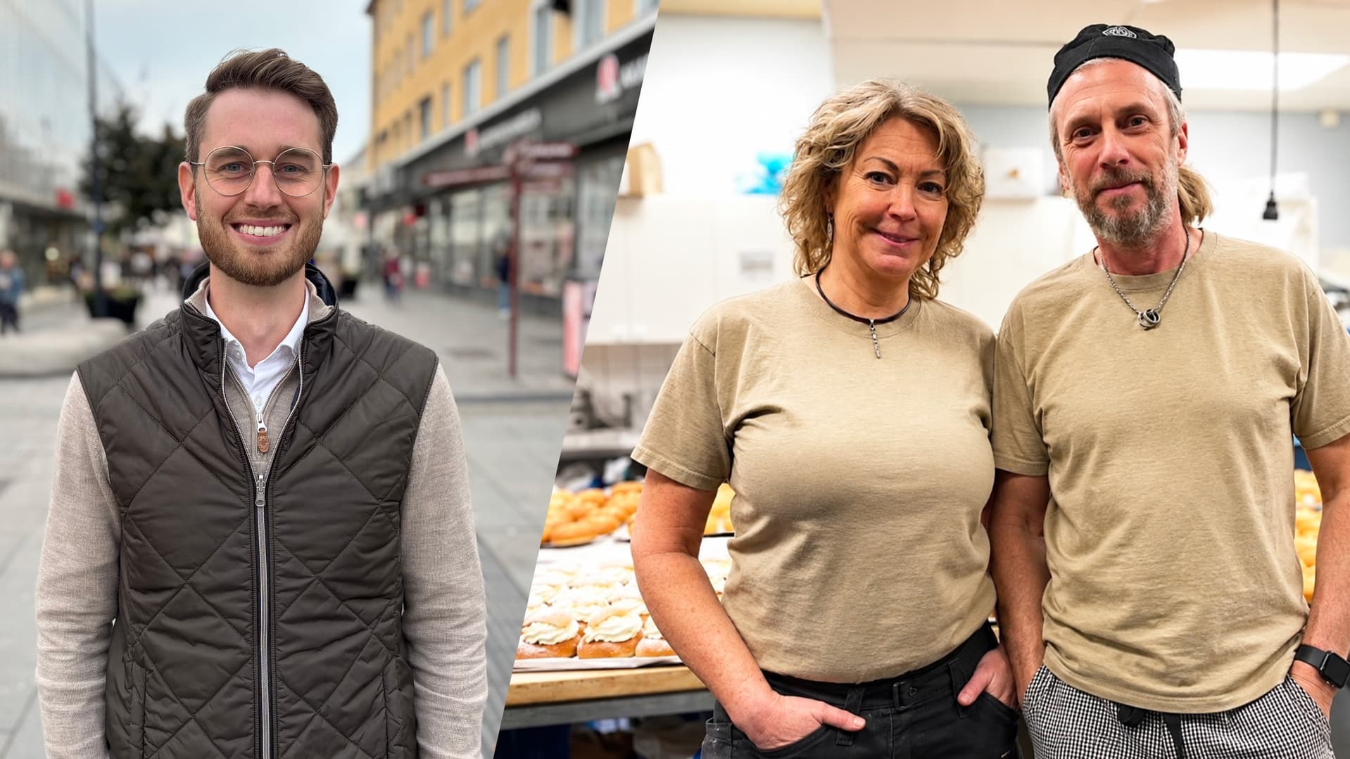 Bildkollage: Sebastian Häger, Stadsbyggnadsförvaltningen i Uppsala och Elisabet & Anderas Östlund, Centralkonditoriet i Uppsala