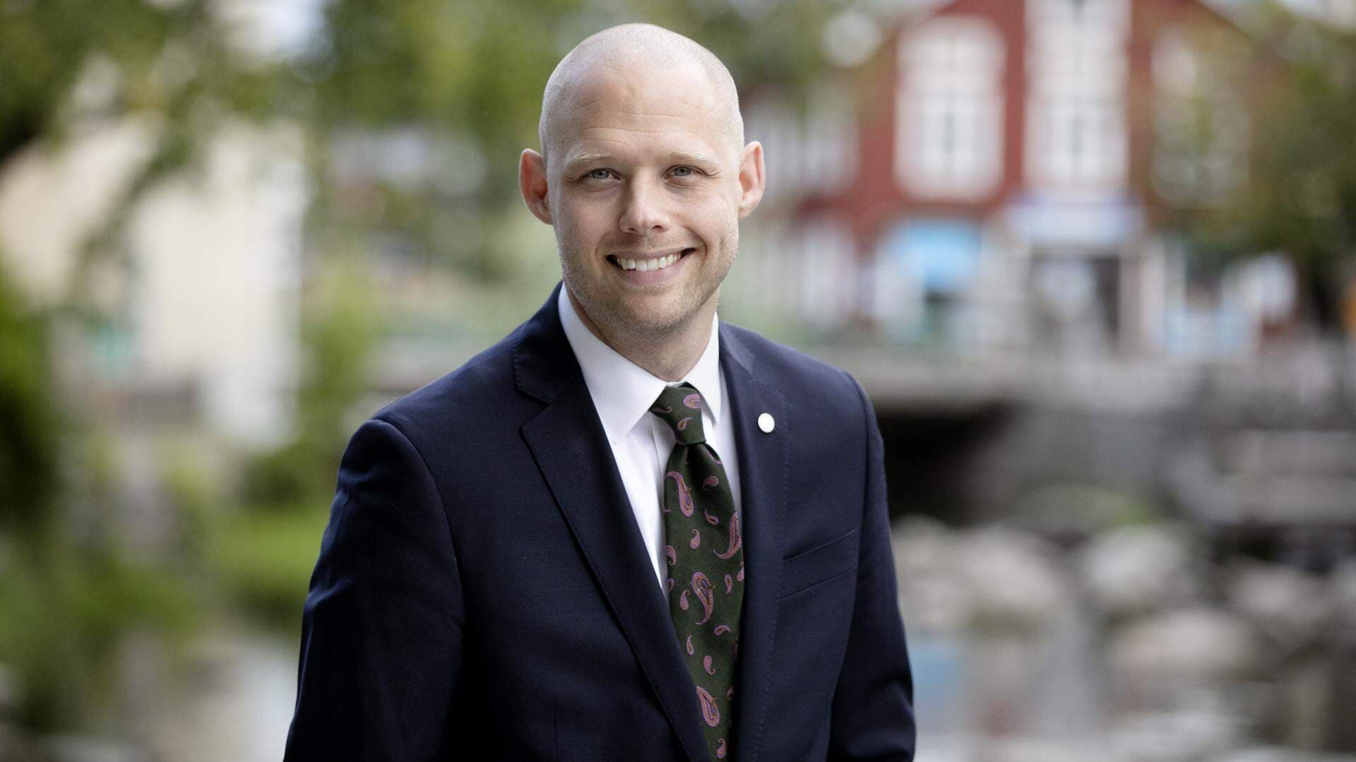 Prträtt på Bino Drummond