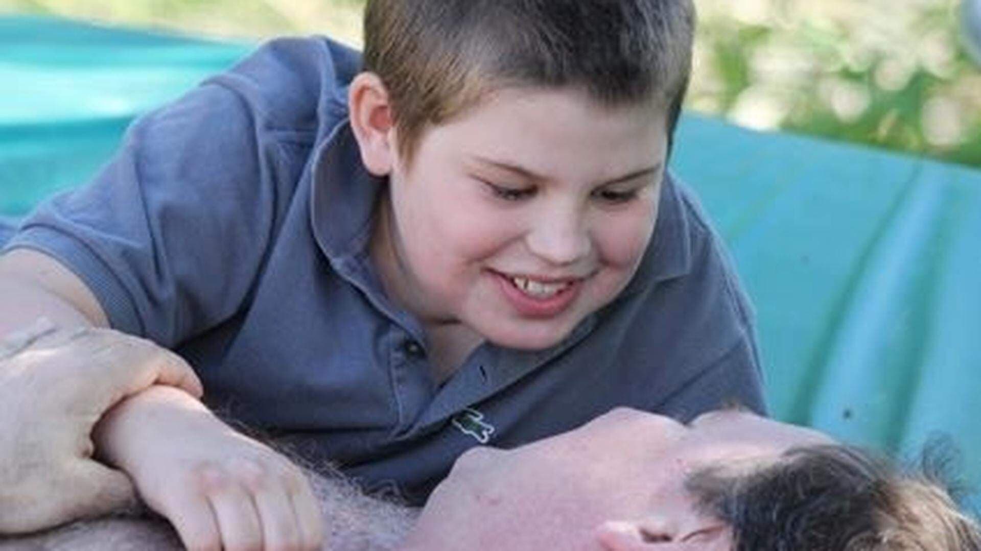 Kalle och hans pappa