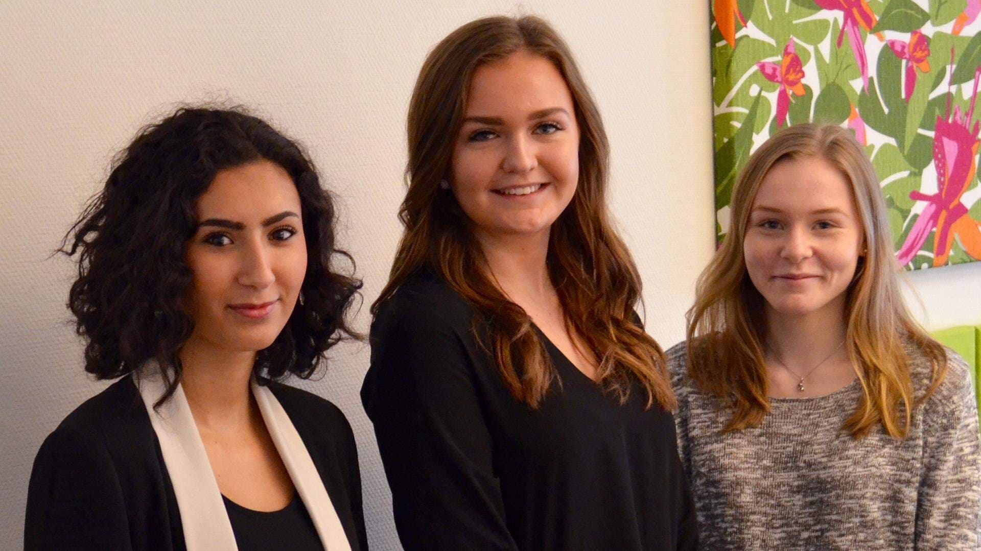 FröKrisp UF som drivs av Tina Brahimzadeh, Nora Färdig och Emma Engström