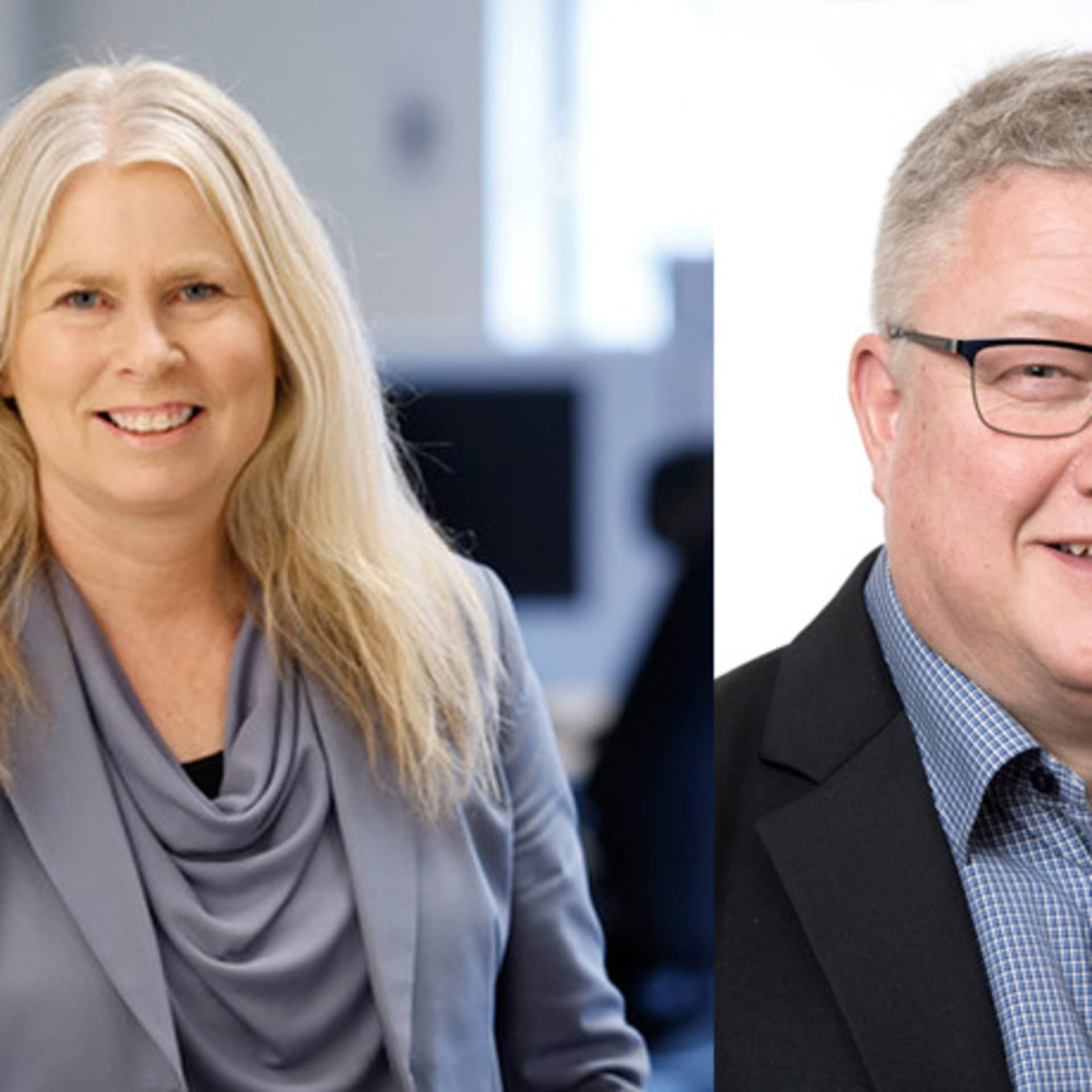 Anna Holmström, Näringslivschef och Peter Book, KSO Enköpings kommun