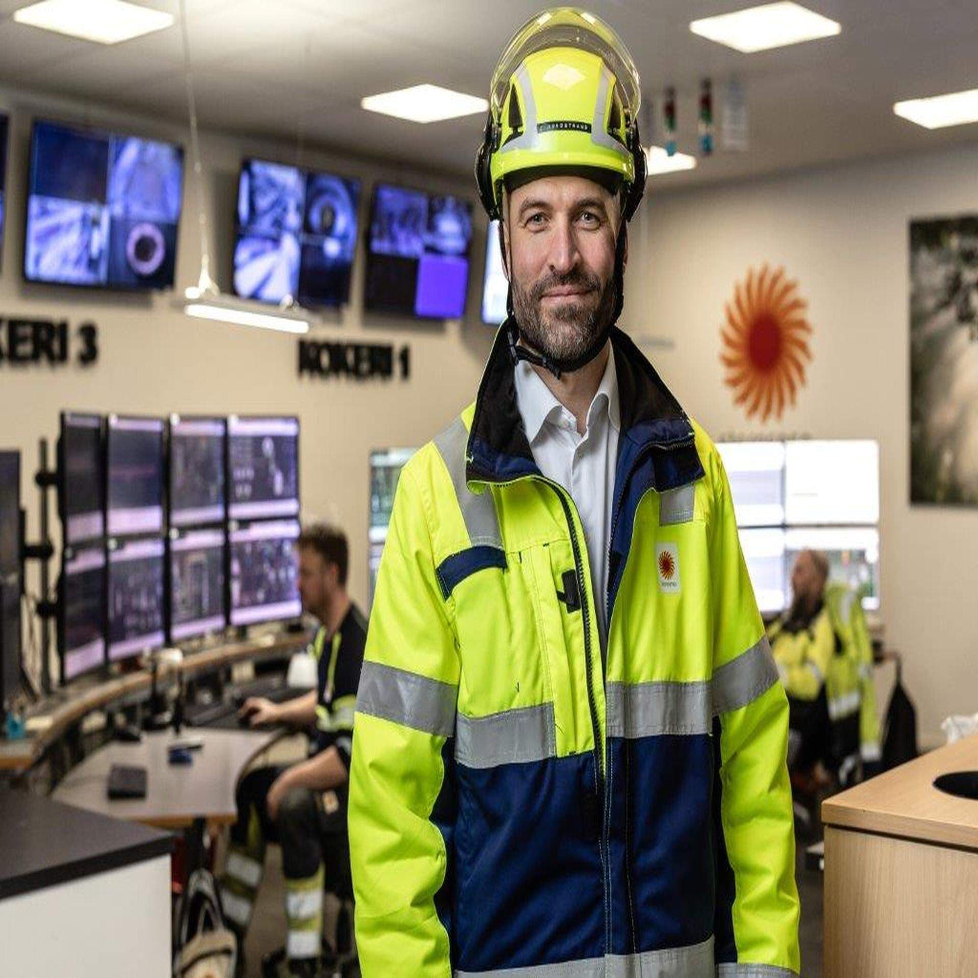 Christer Nordstrand, brukschef på Stora Enso i Skutskär