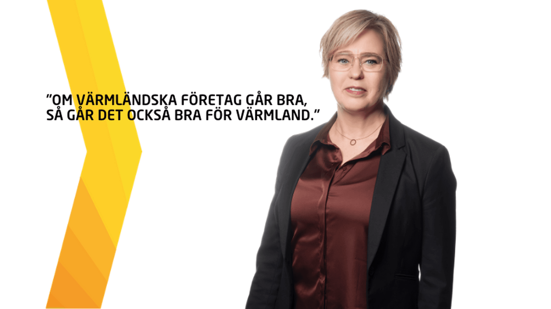 Anna Hedberg, regionchef Svenskt Näringsliv Värmland