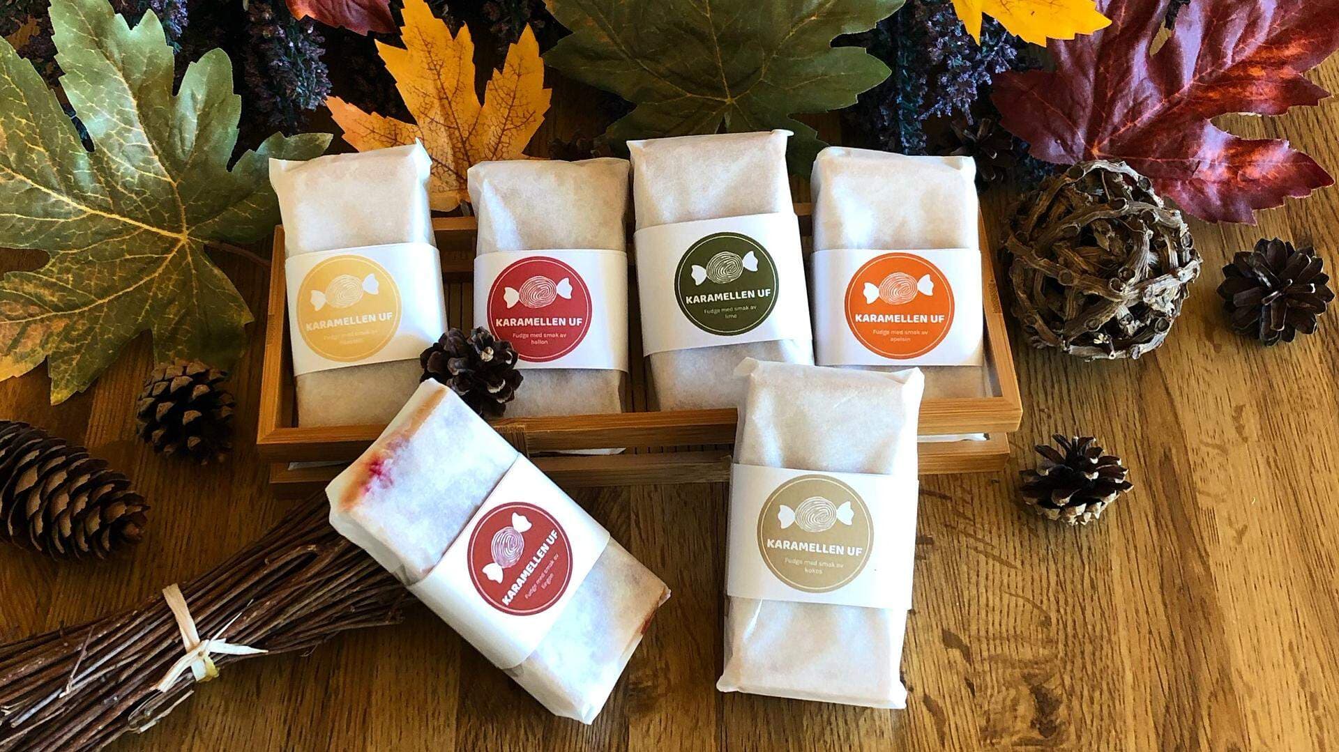 Karamellen UFs produkter (Årets UF-företag 2021 Värmland)