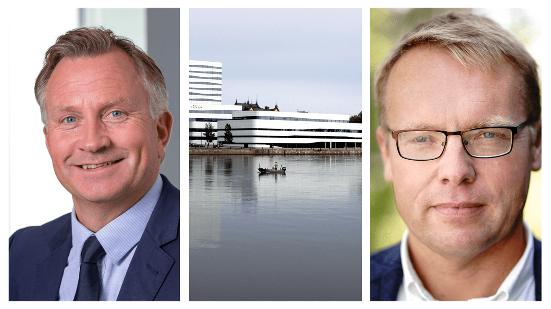Kollage: Peter Juneblad, foto från Umeå och Rune Brandt